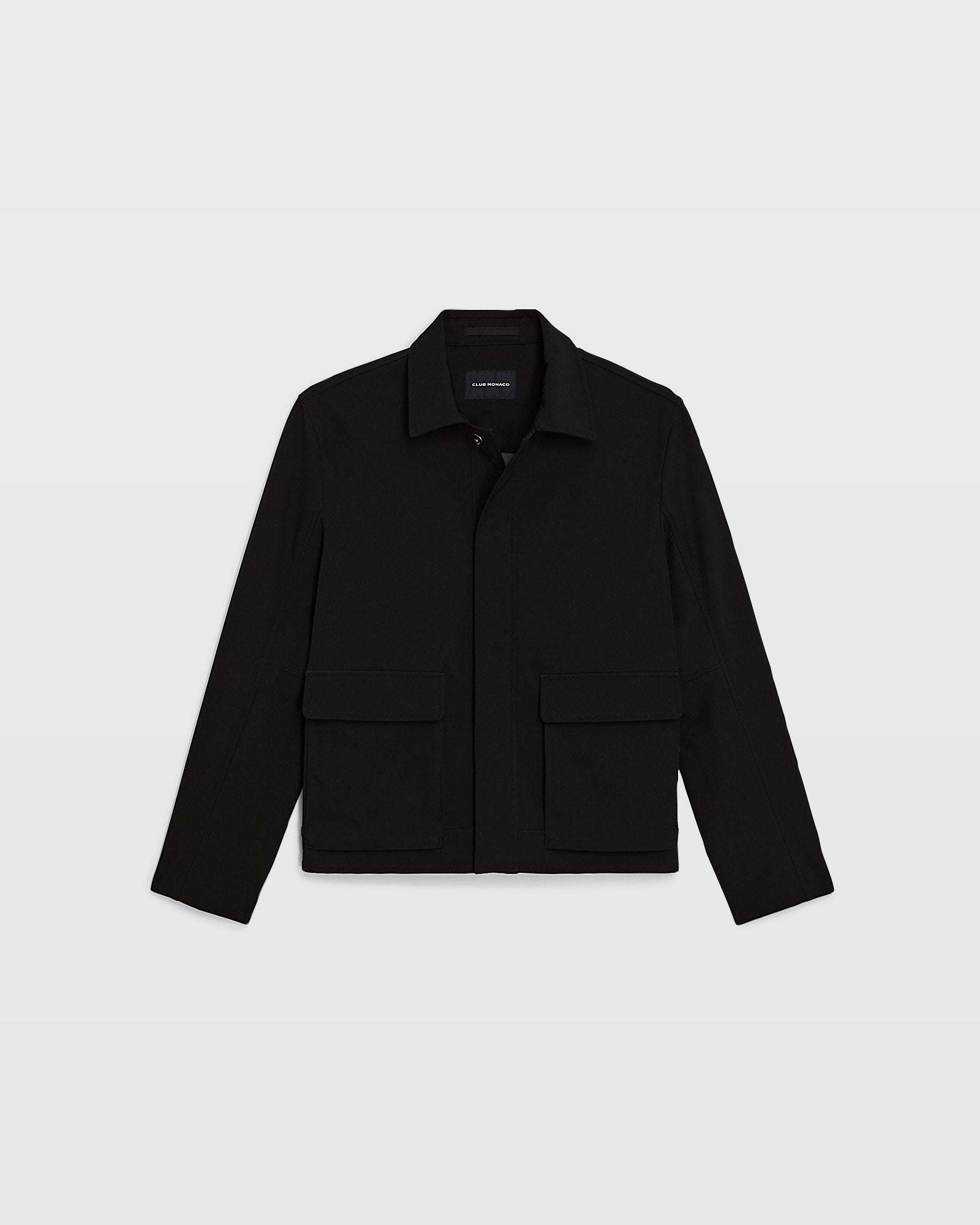 CLUB MONACO - Blouson aviateur à poche cargo - Noir