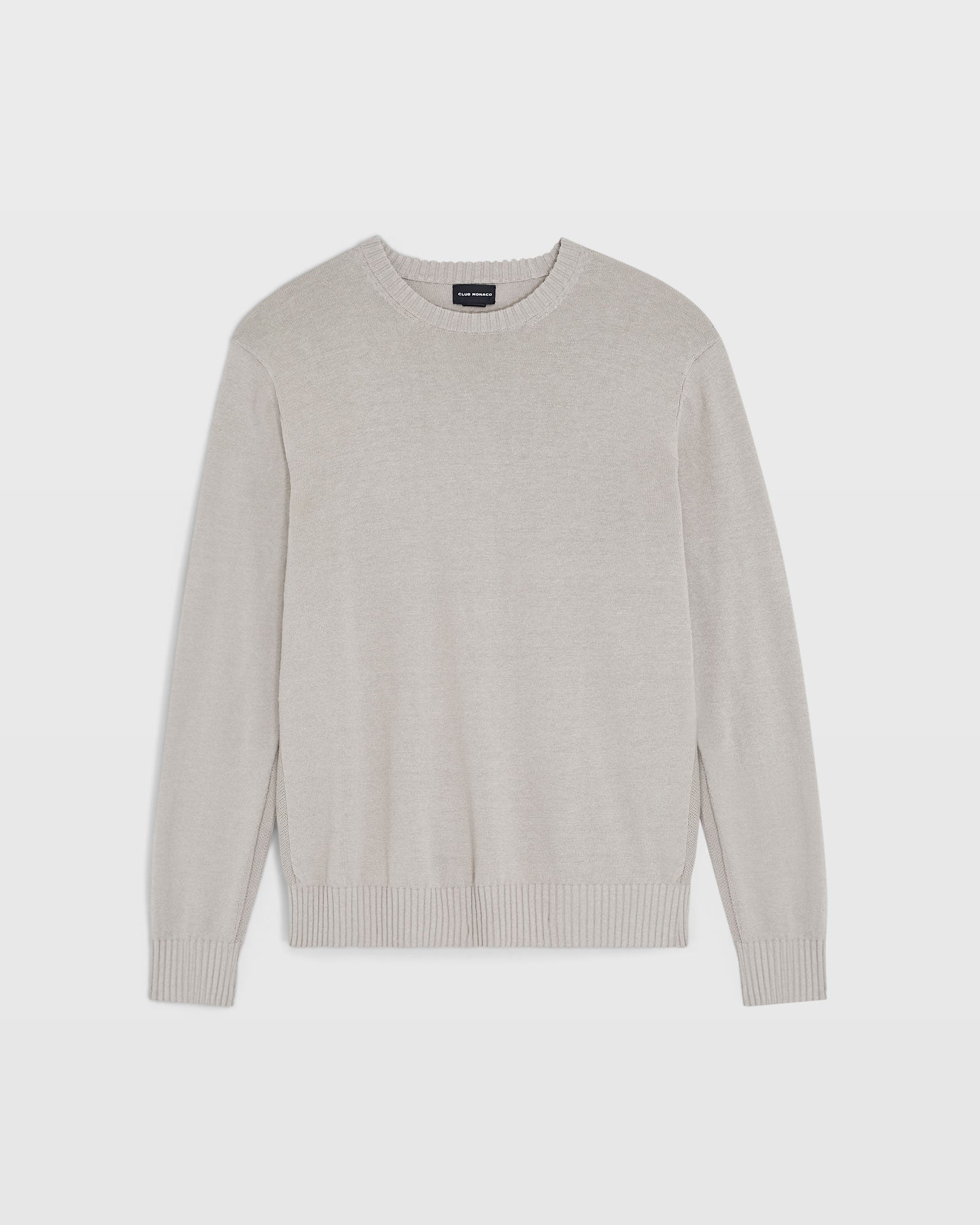 CLUB MONACO - Chandail en mélange de lin et coton - Rose
