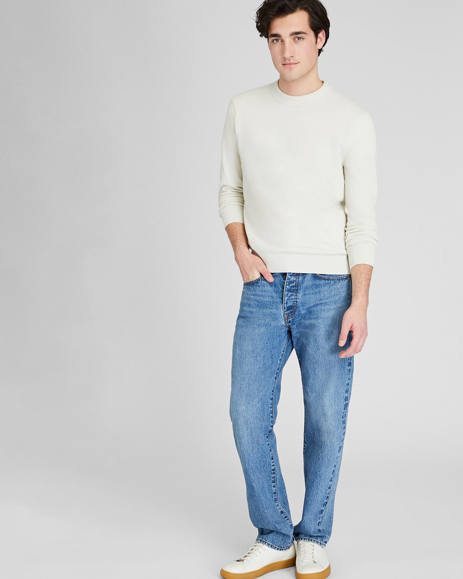 CLUB MONACO - Selvedge Straight Jeans - Indigo