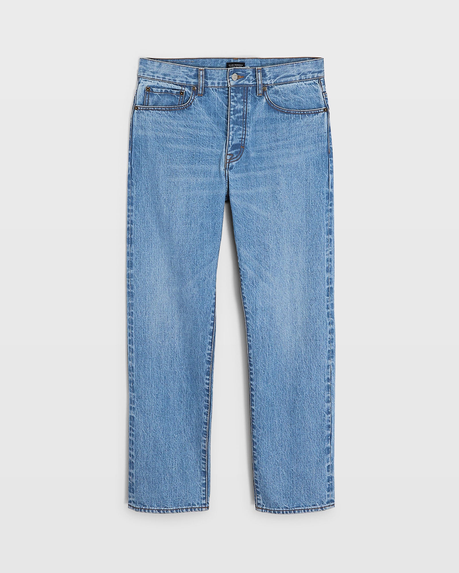 CLUB MONACO - Selvedge Straight Jeans - Indigo