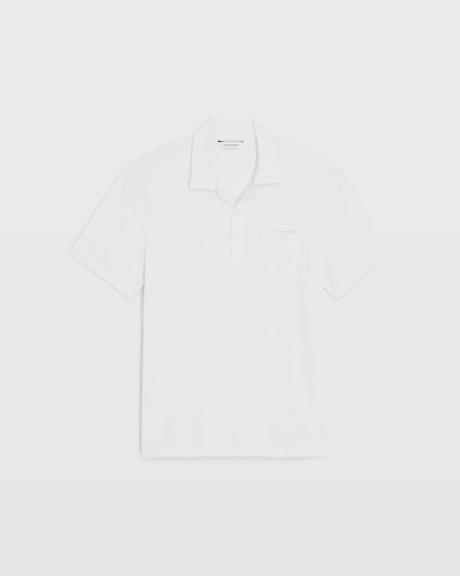 CLUB MONACO - Terry Polo - White