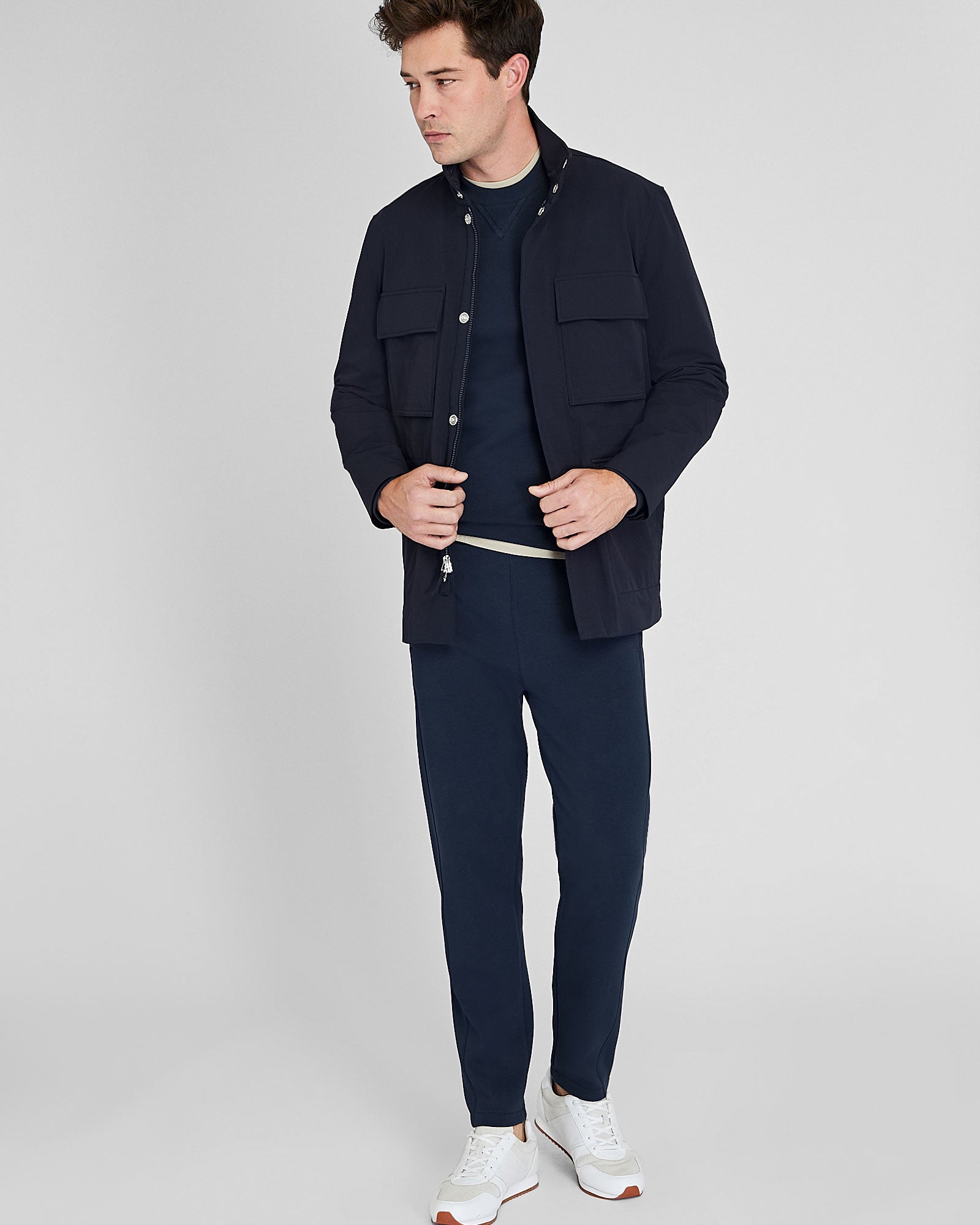 CLUB MONACO - Modern M65 Jacket - Navy
