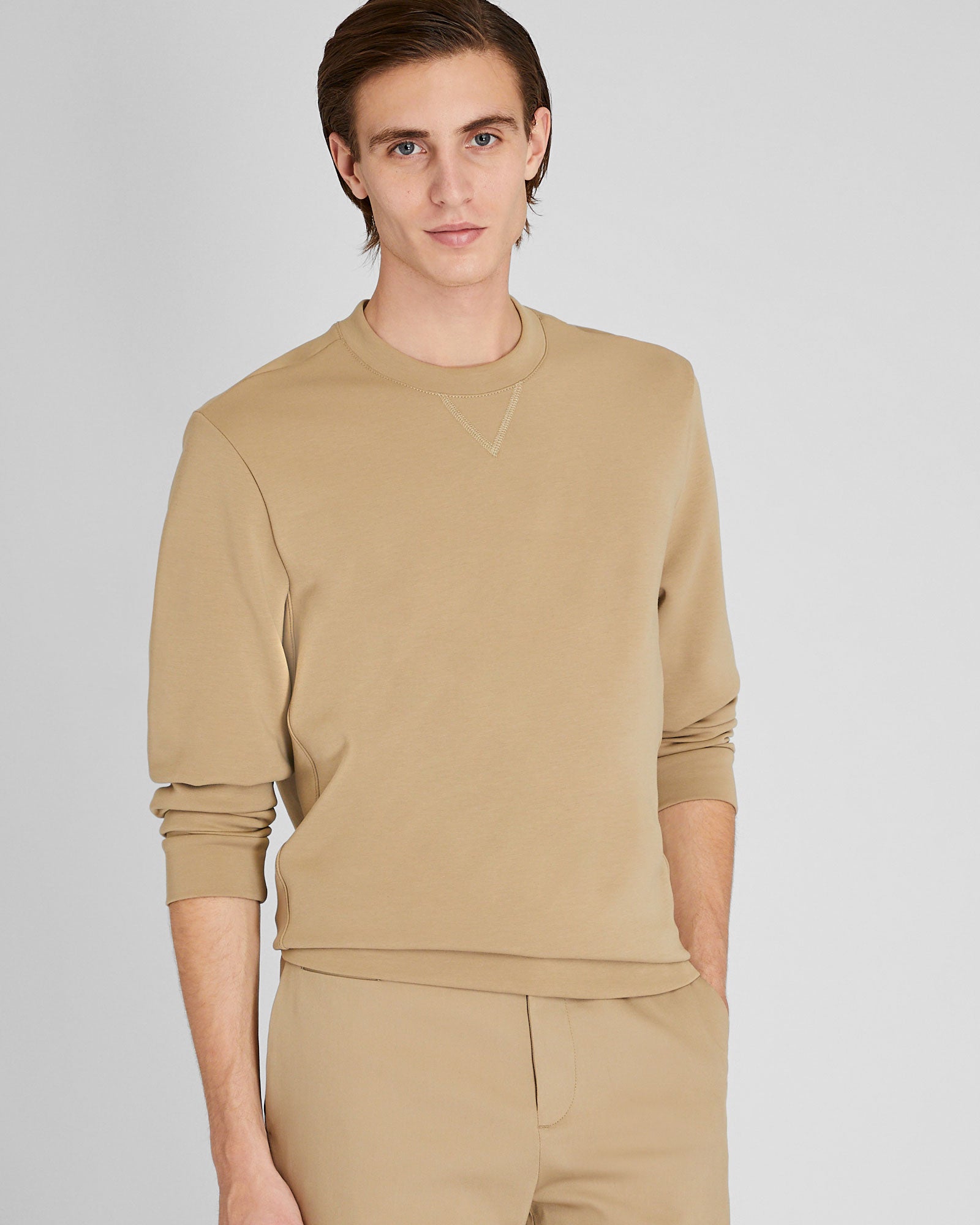 CLUB MONACO - Coton ouaté Scuba - Chameau