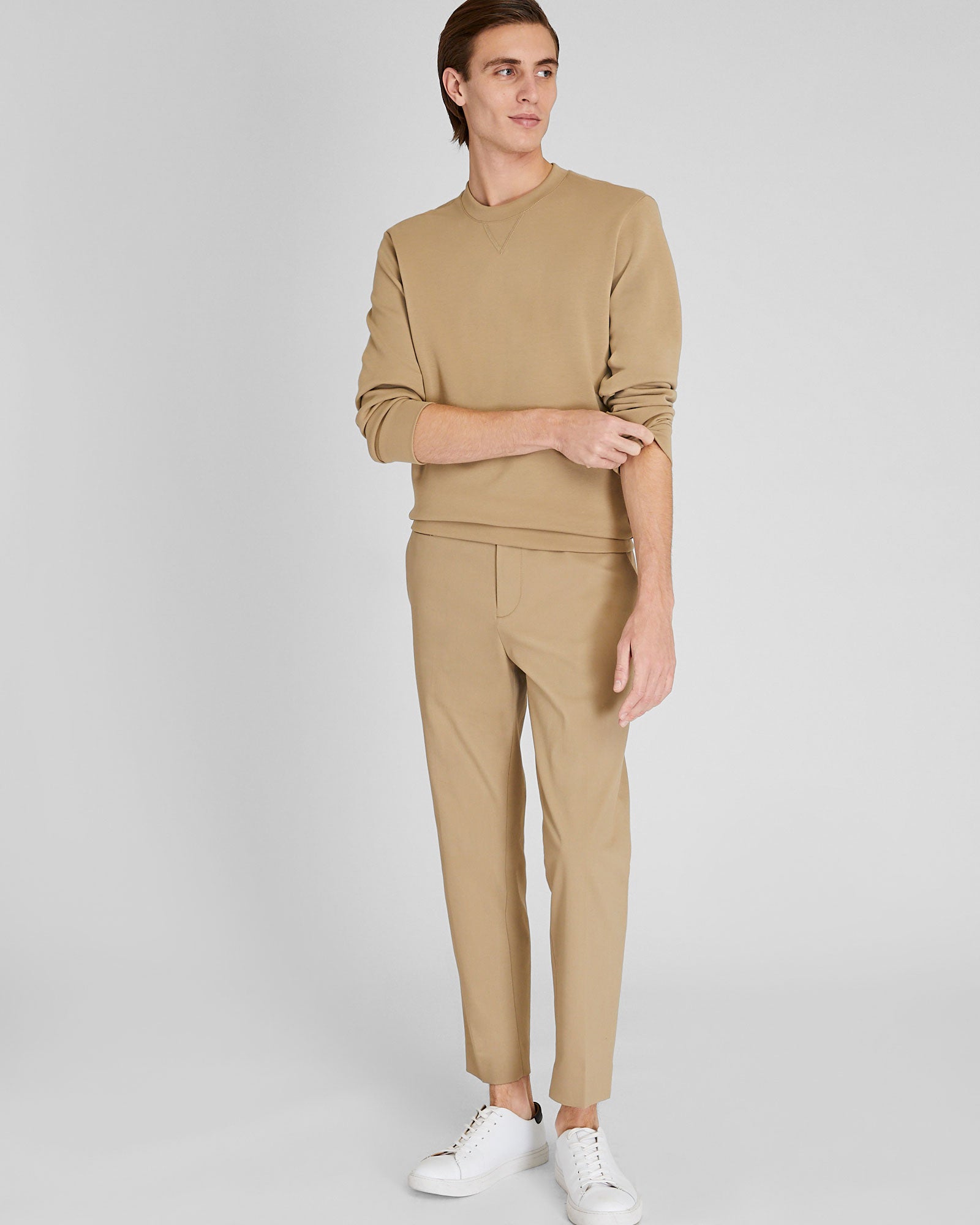 CLUB MONACO - Coton ouaté Scuba - Chameau