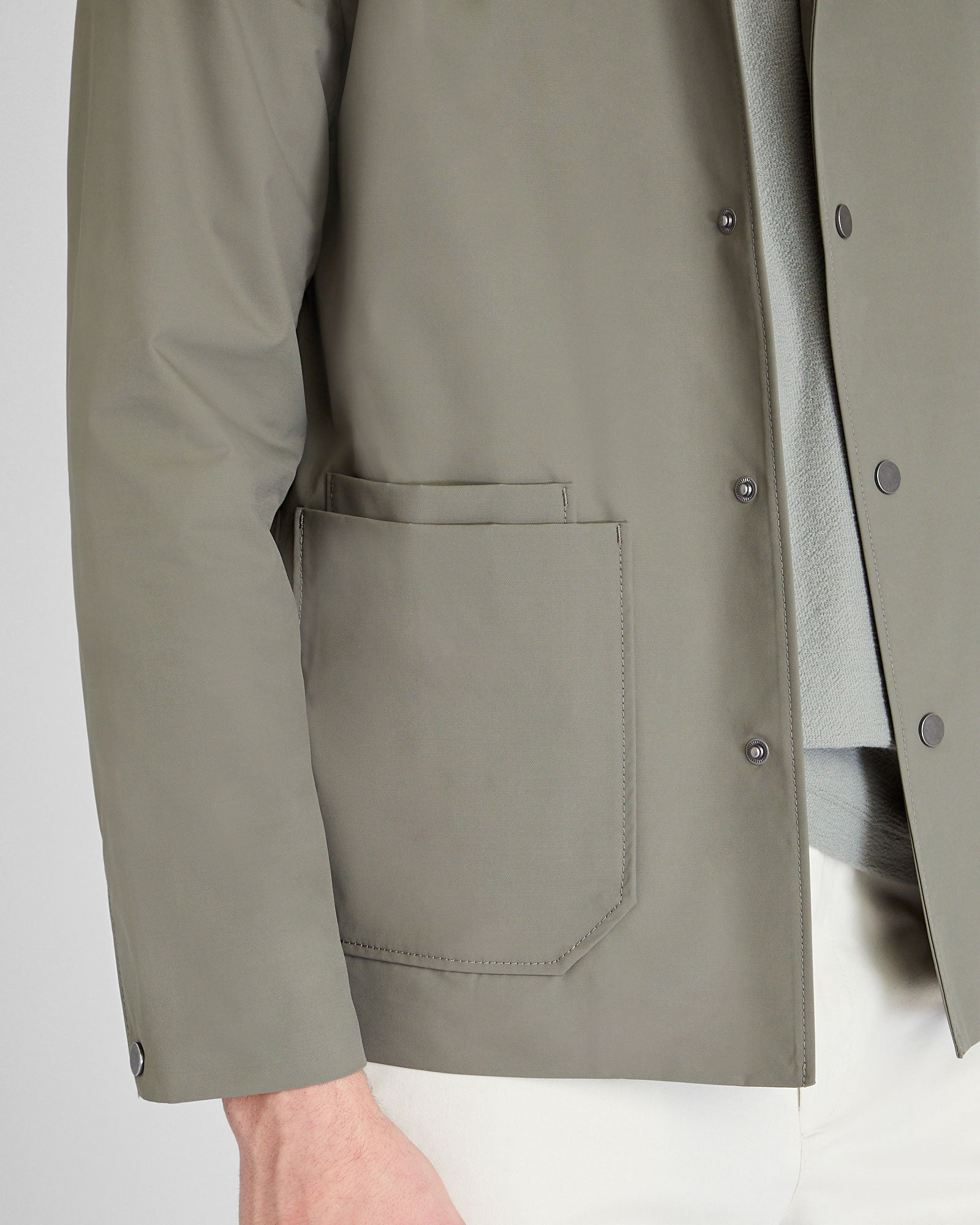 CLUB MONACO - Tech Chore Jacket - Dusty Olive