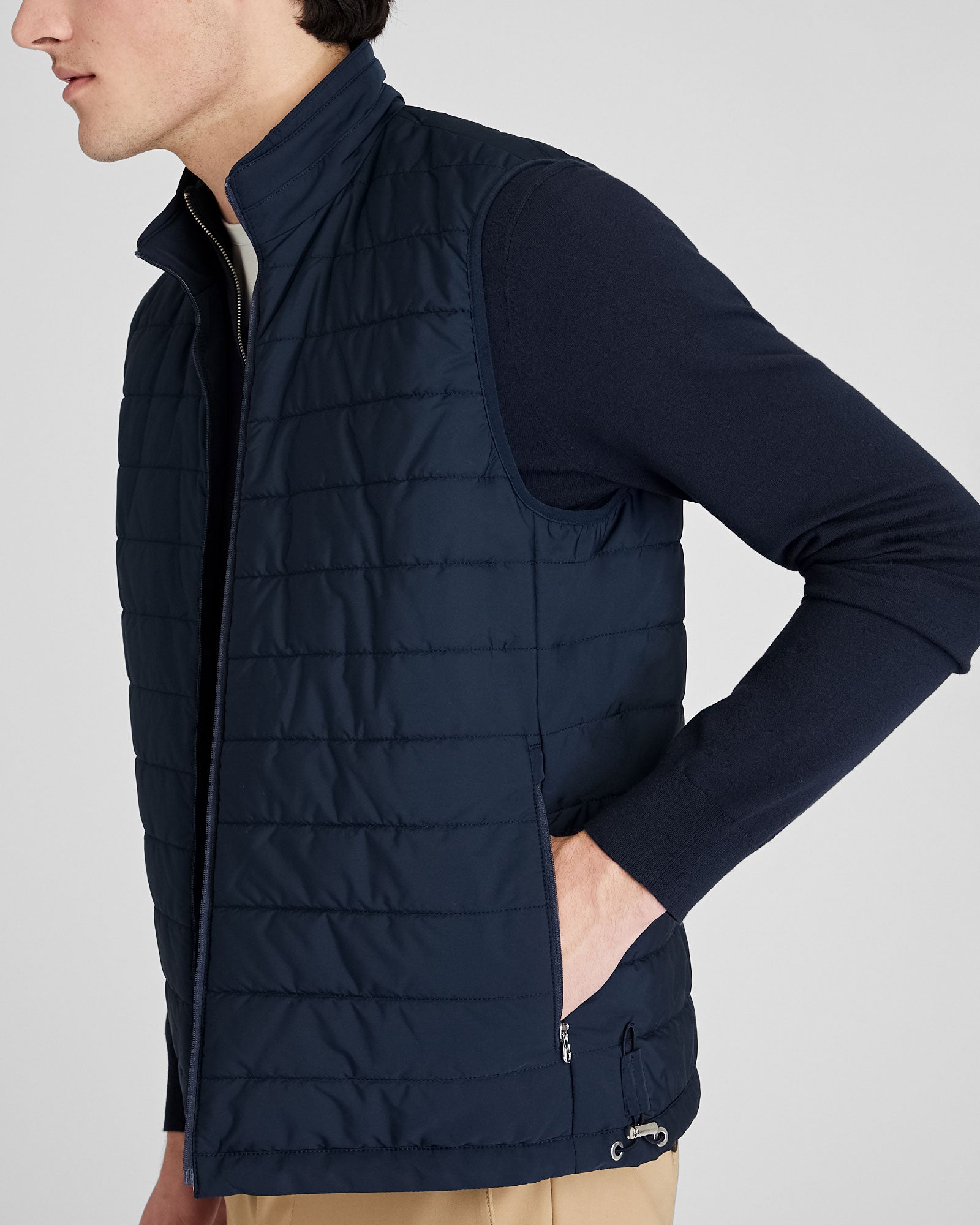 CLUB MONACO - Club Vest - Navy