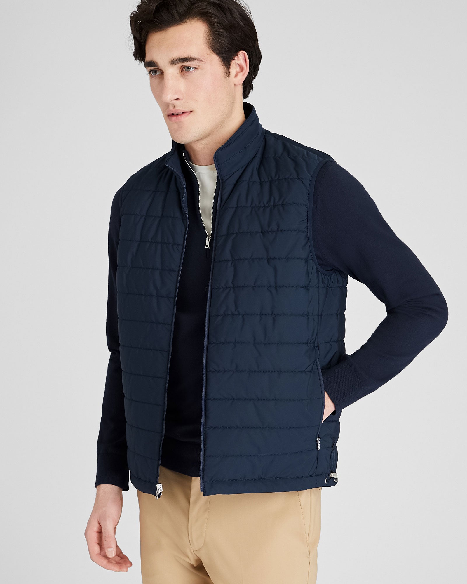 CLUB MONACO - Club Vest - Navy