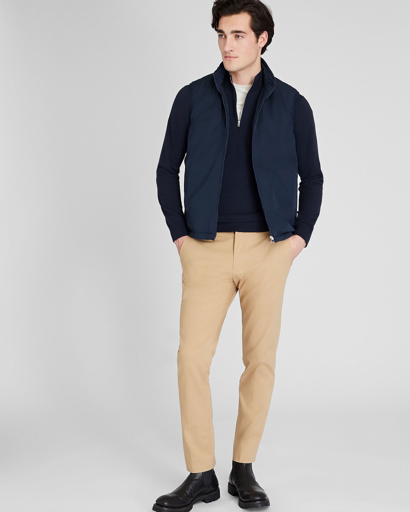 CLUB MONACO - Club Vest - Navy