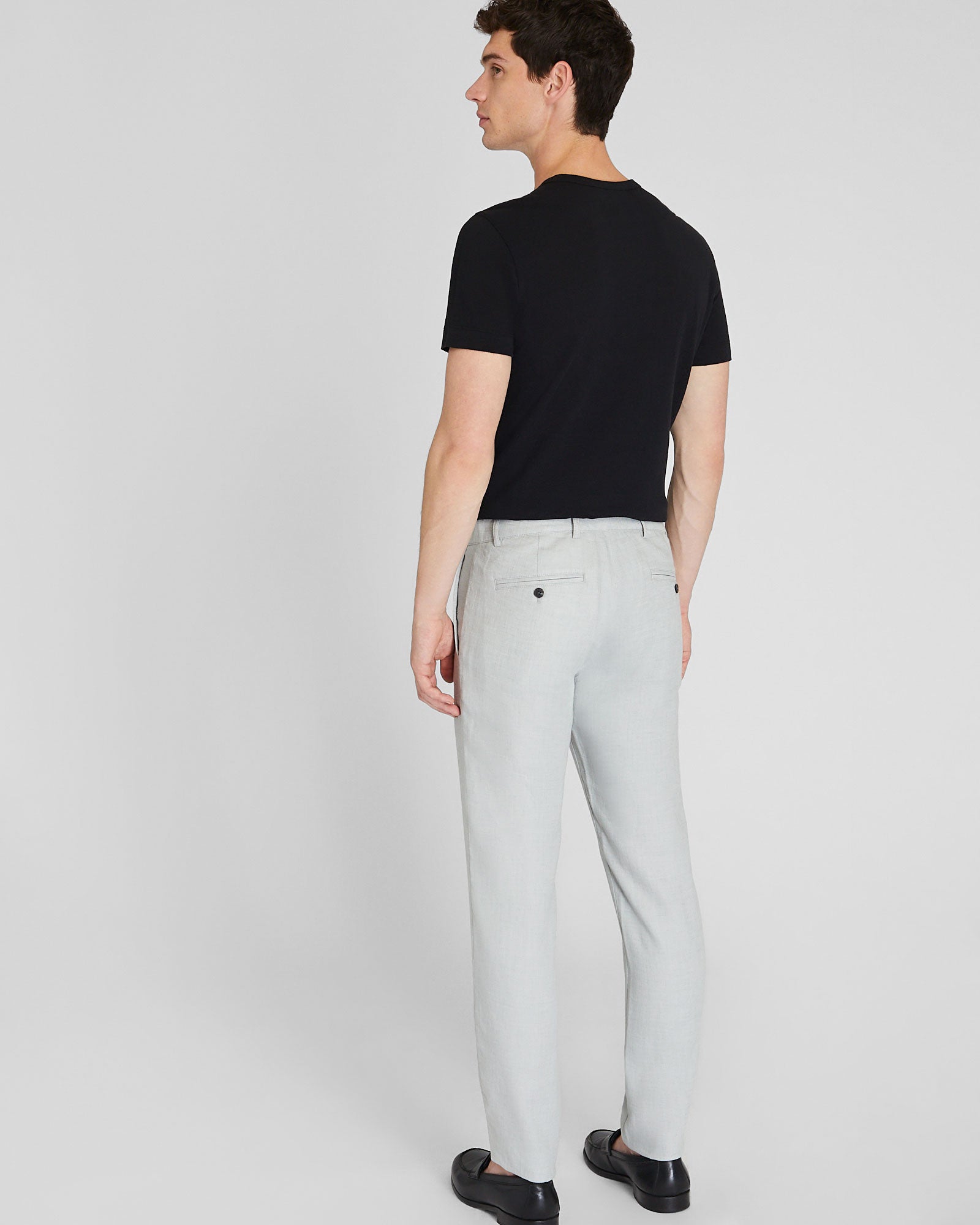 CLUB MONACO - Chino Connor - Rayure - ivoire