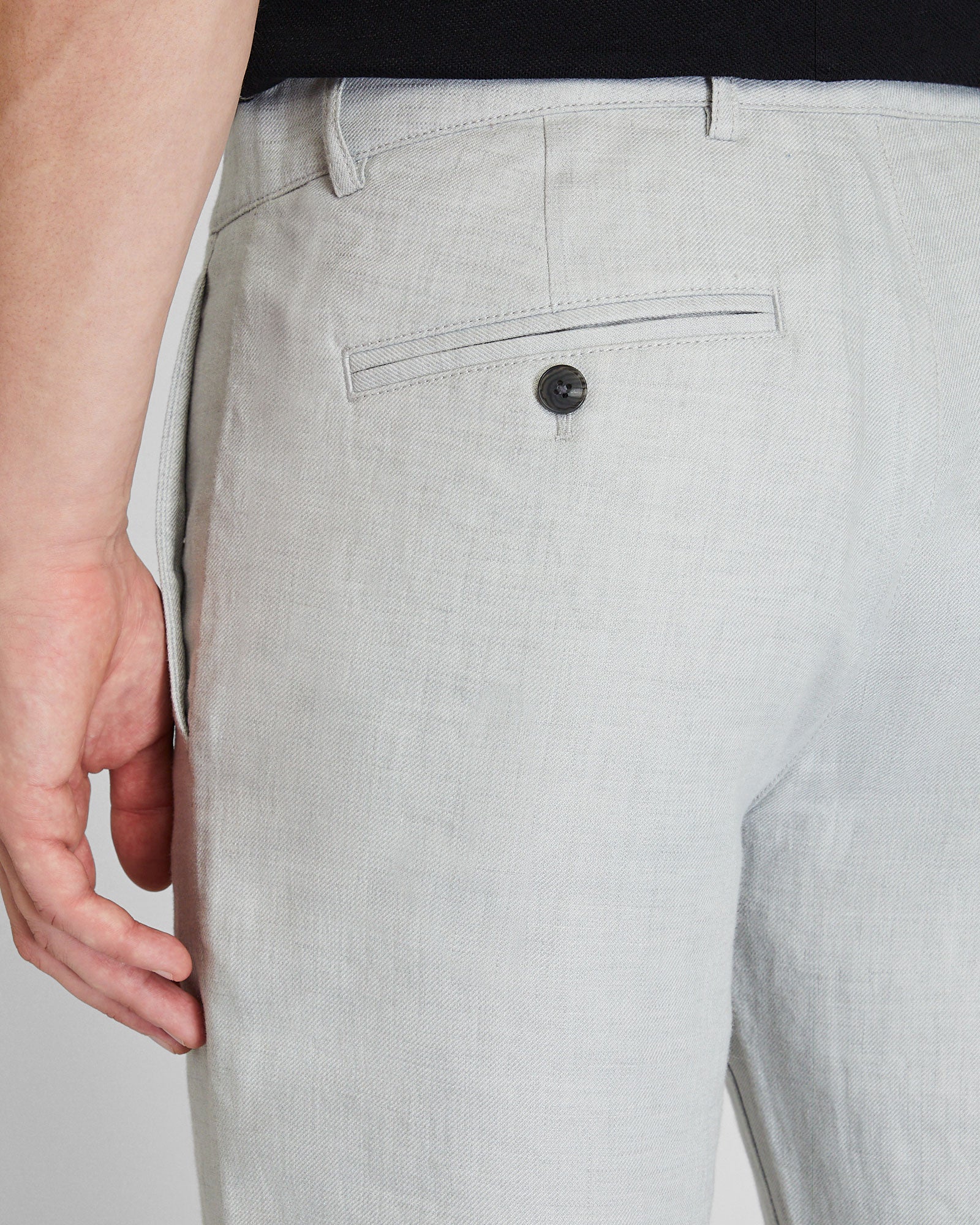 CLUB MONACO - Chino Connor - Rayure - ivoire