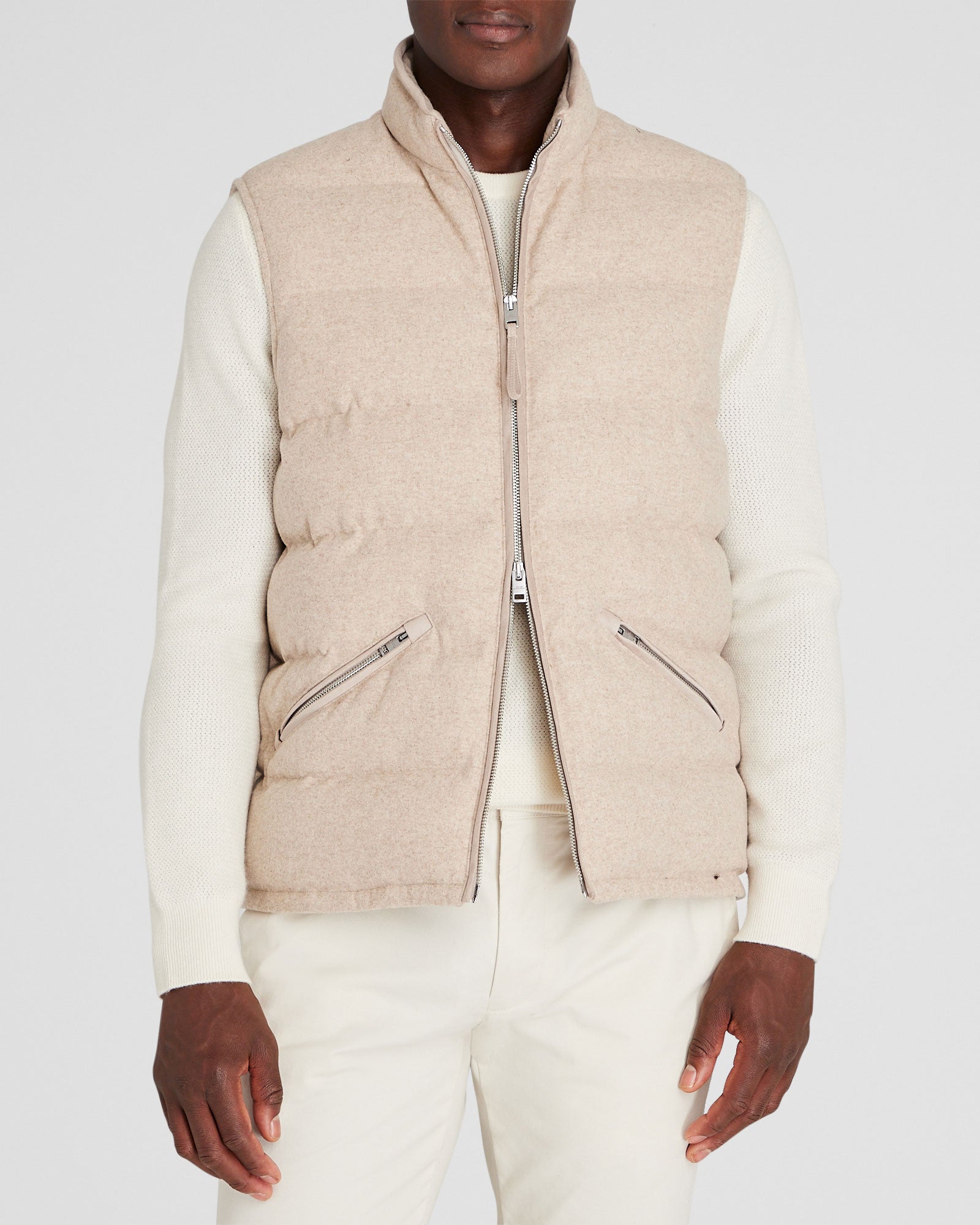 CLUB MONACO - Gilet du club - Avoine
