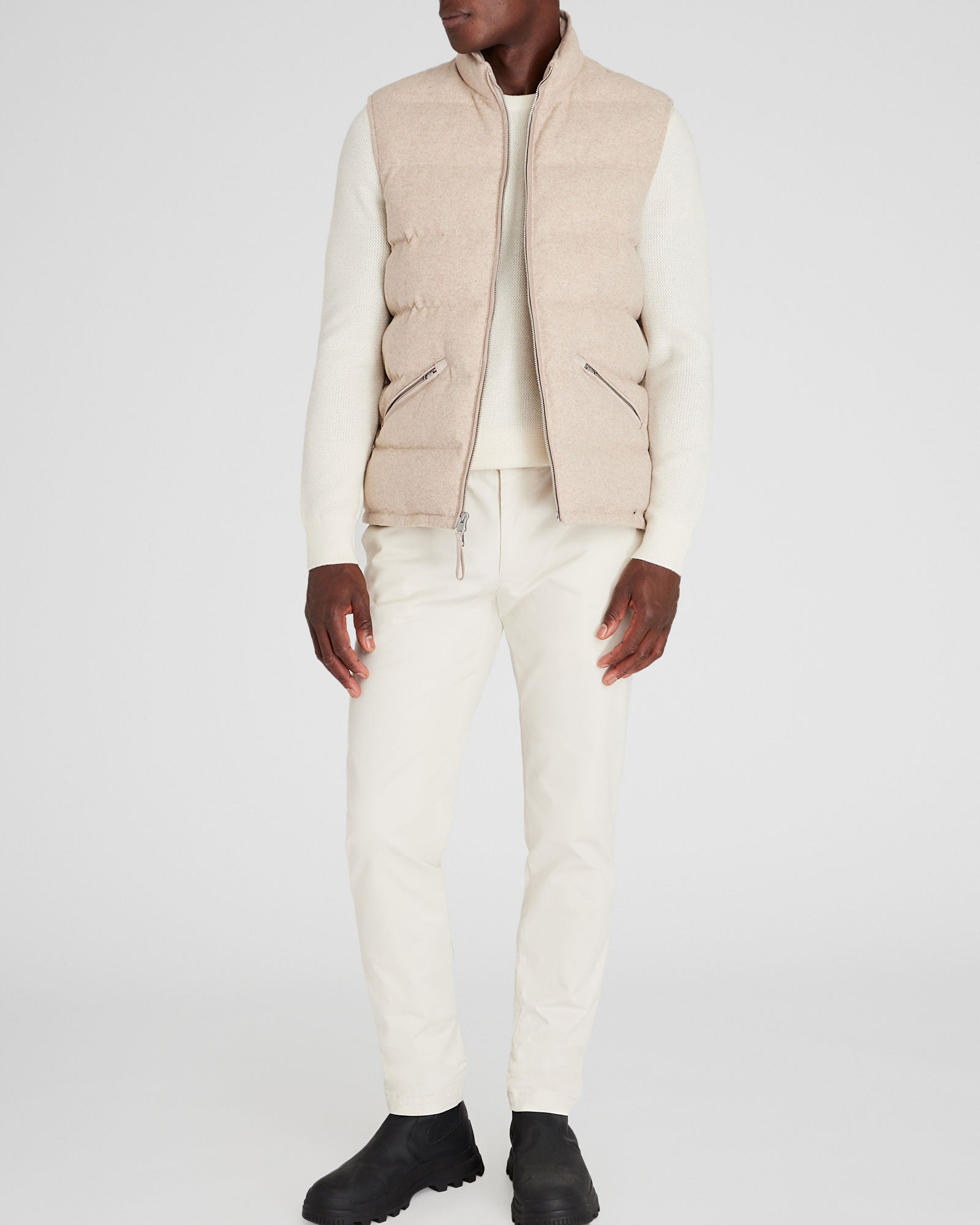 CLUB MONACO - Gilet du club - Avoine
