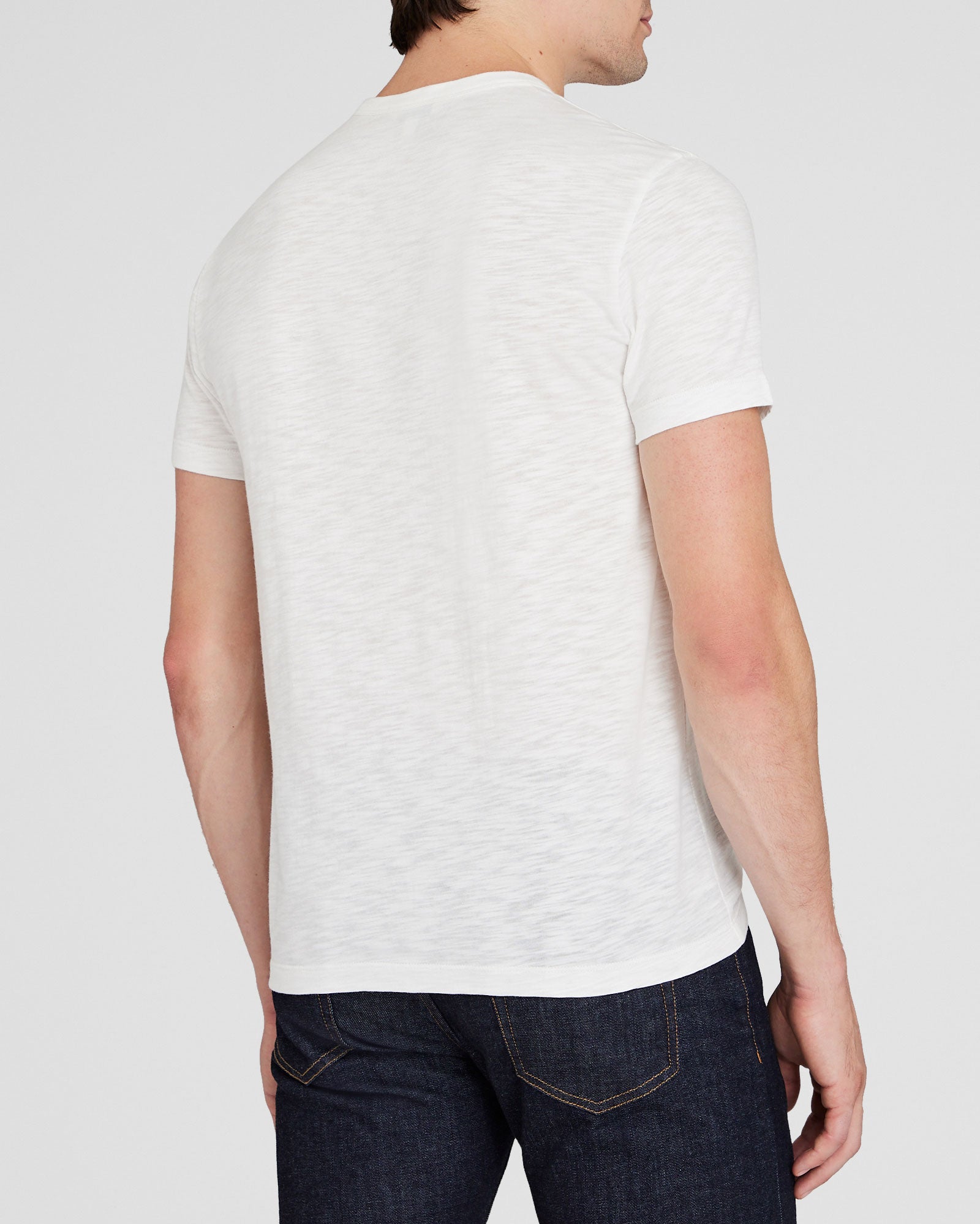 CLUB MONACO - Slub Tee - Blanc De Blanc