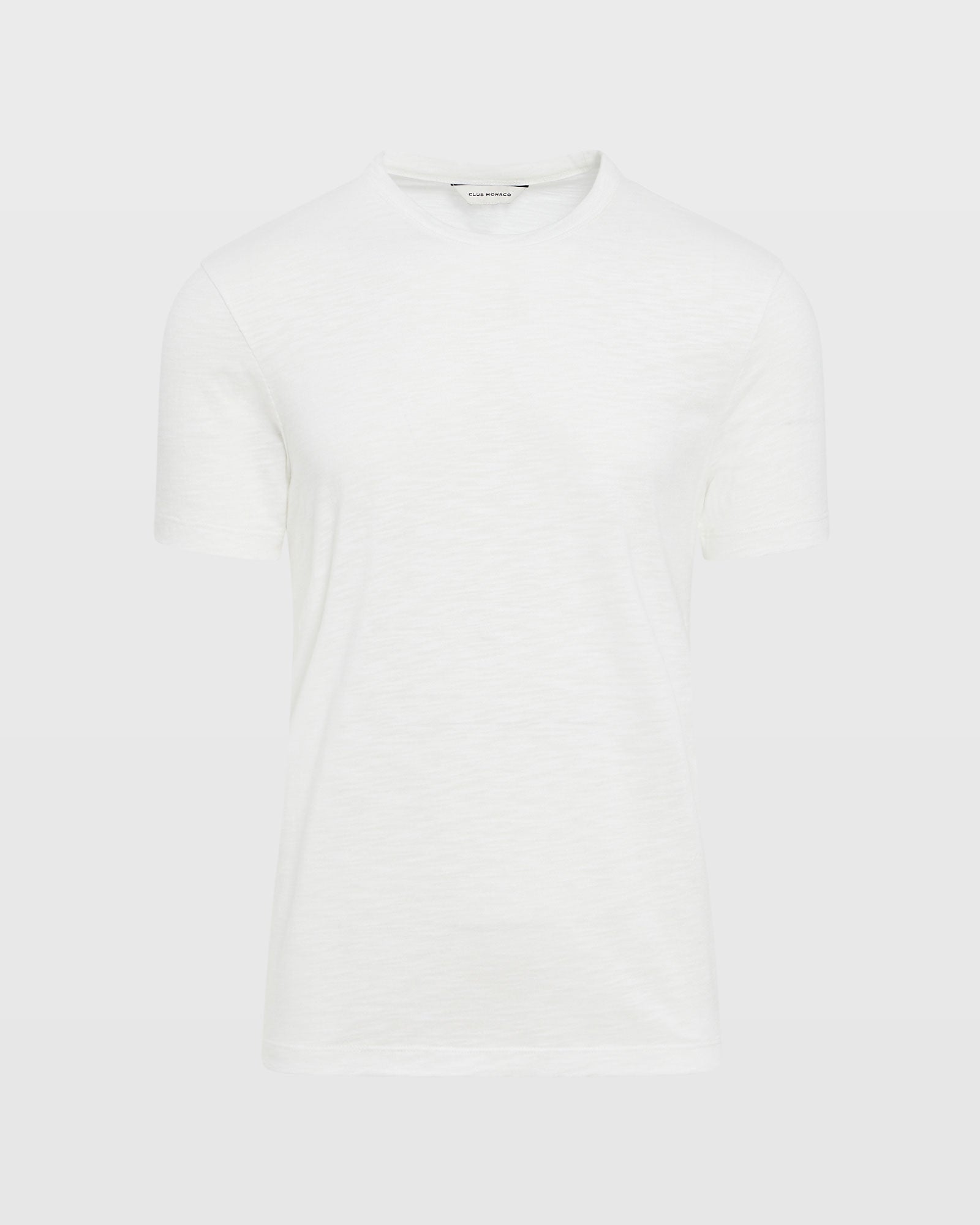 CLUB MONACO - Slub Tee - Blanc De Blanc