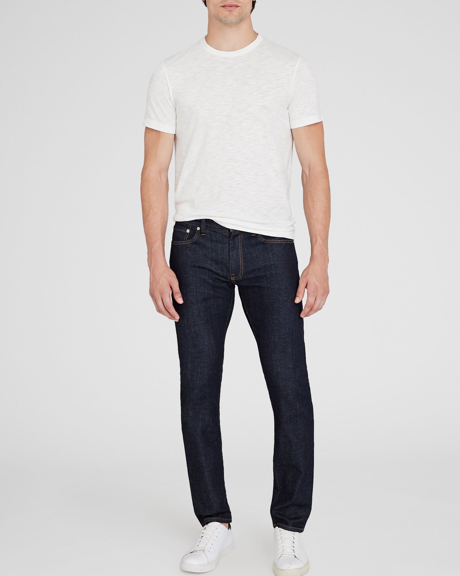 CLUB MONACO - Slub Tee - Blanc De Blanc