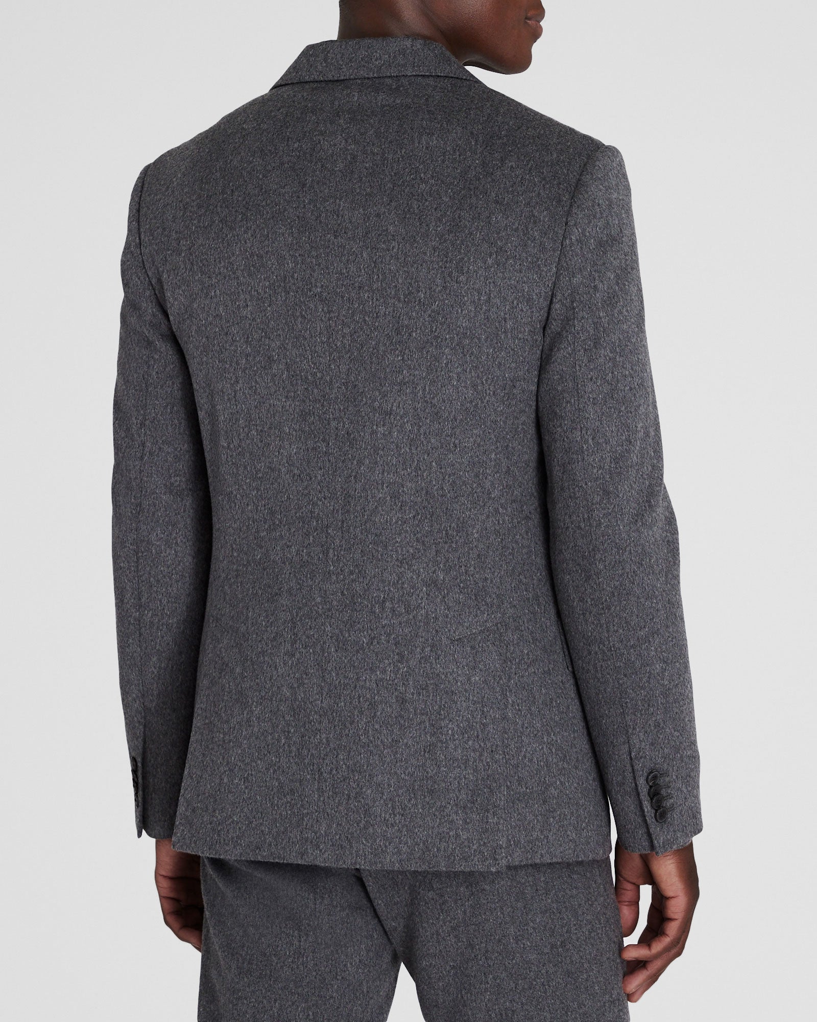 CLUB MONACO - Veste de costume en cachemire - Gris foncé