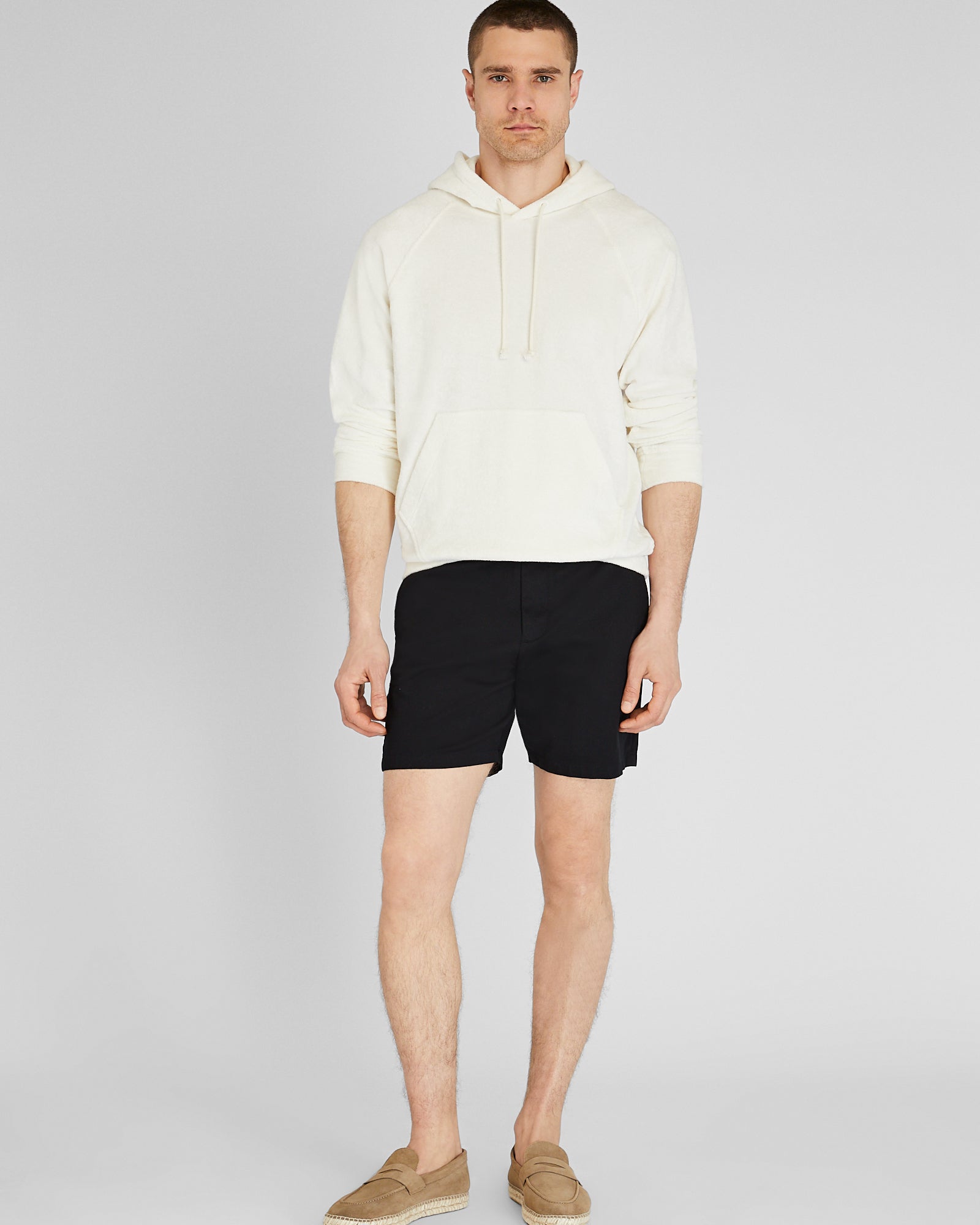 CLUB MONACO - Lightweight Sweatshirt - Off White