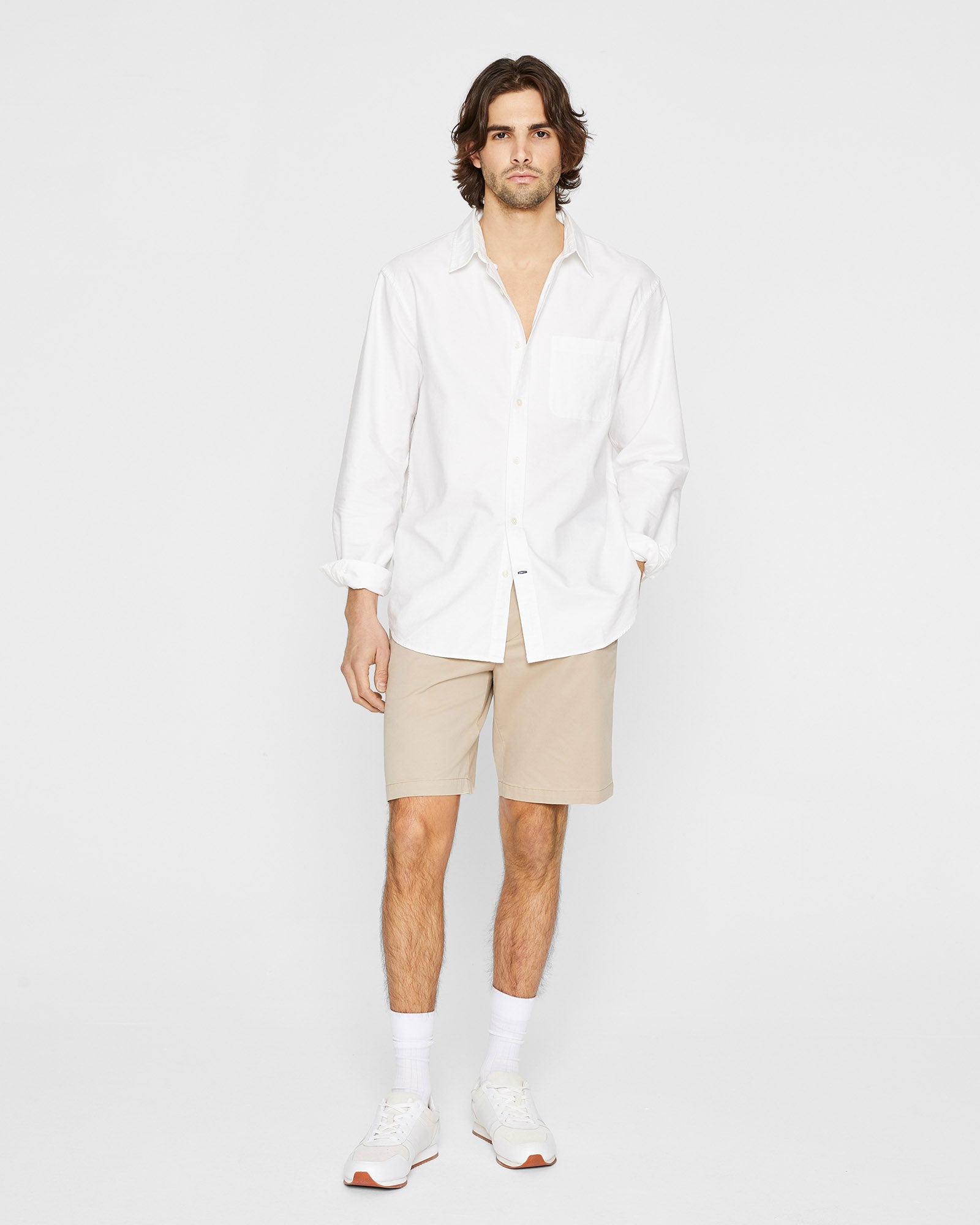 CLUB MONACO - Maddox 9" Shorts - Khaki