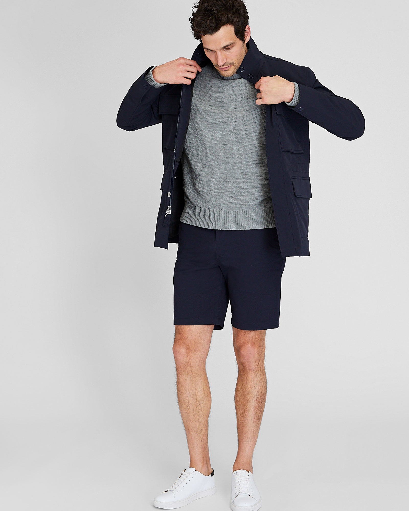 CLUB MONACO - Maddox 9" Shorts - Navy