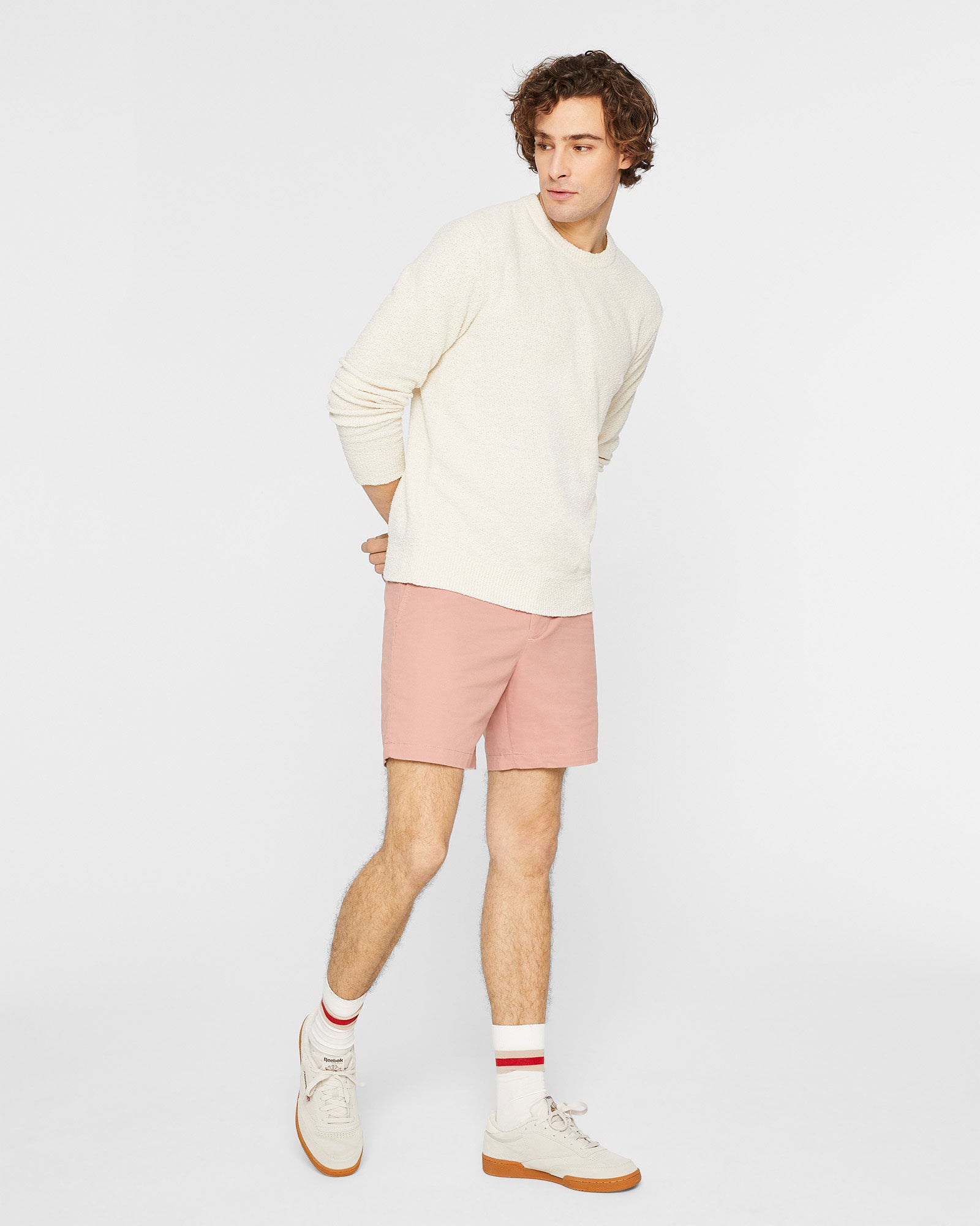 CLUB MONACO - Baxter 7" Short - Pink