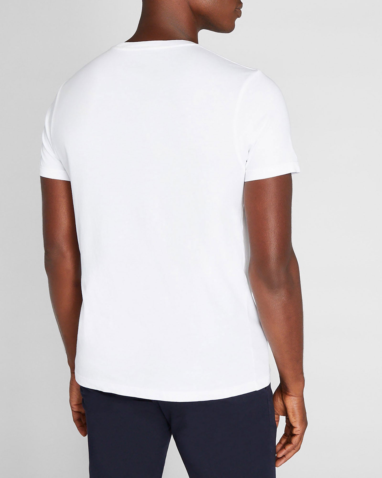 CLUB MONACO - Williams Pocket Tee - White