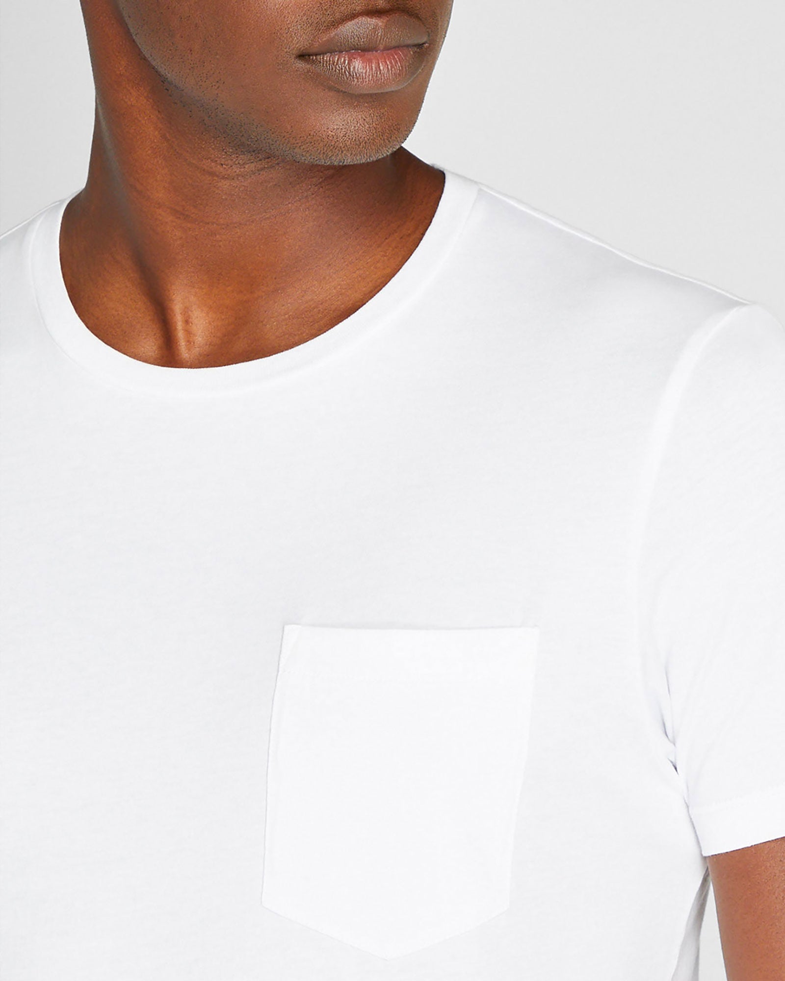 CLUB MONACO - Williams Pocket Tee - White