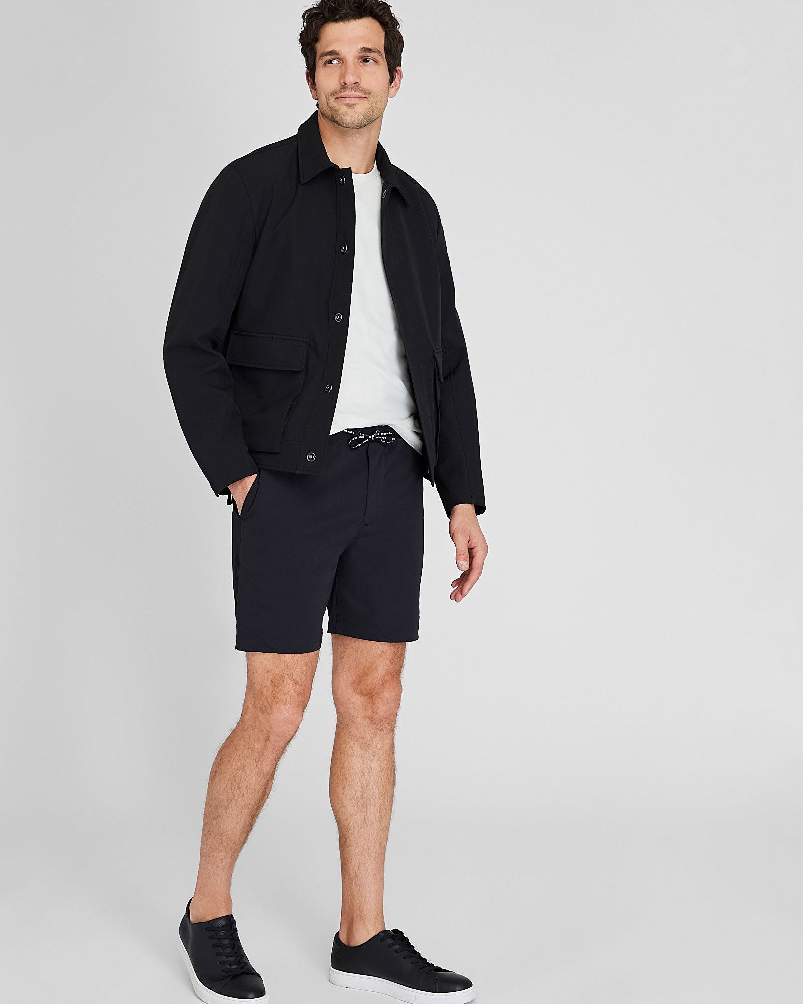 CLUB MONACO - Athletic Shorts - Black