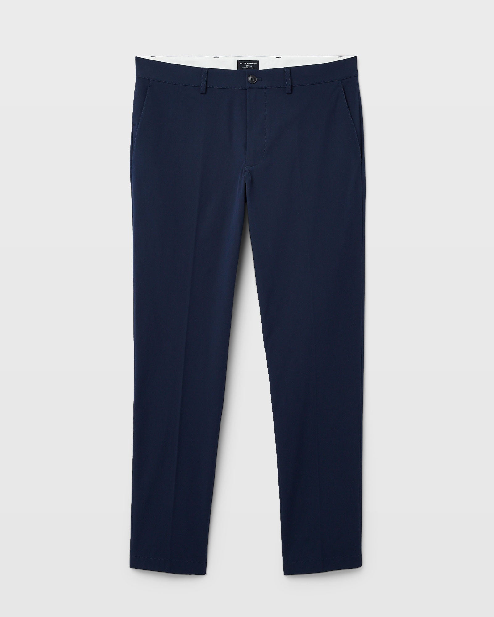 CLUB MONACO - Pantalon technique Connor - Blanc Cassé