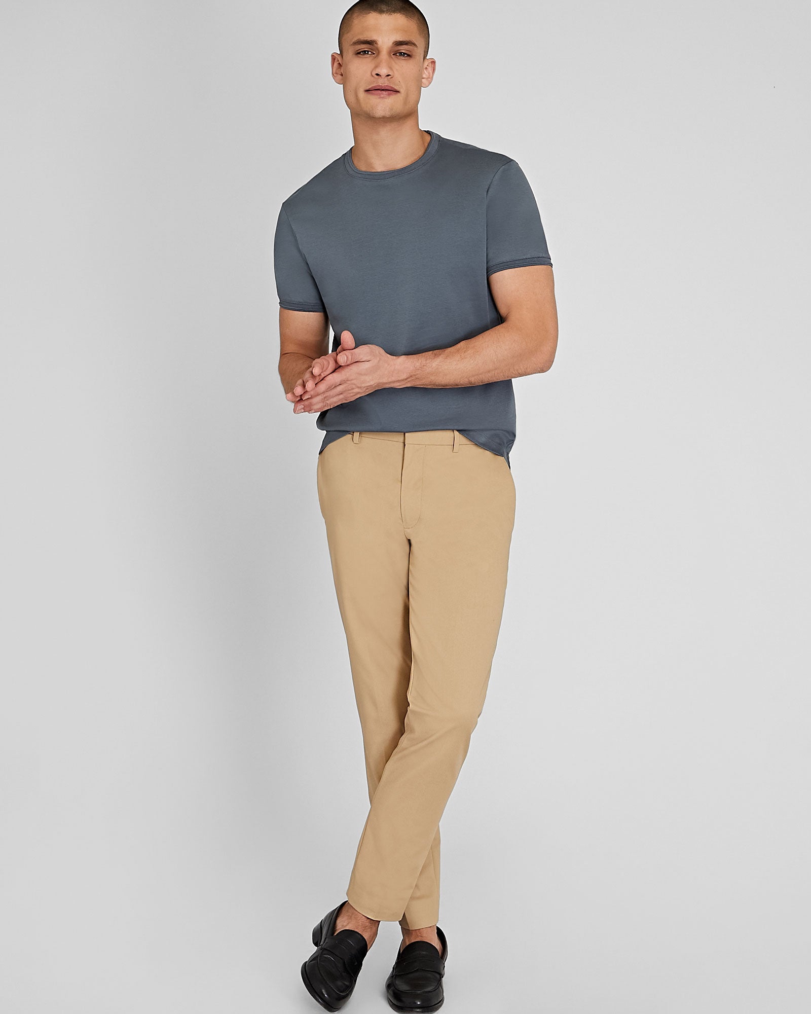 CLUB MONACO - City Dress Trouser - Khaki