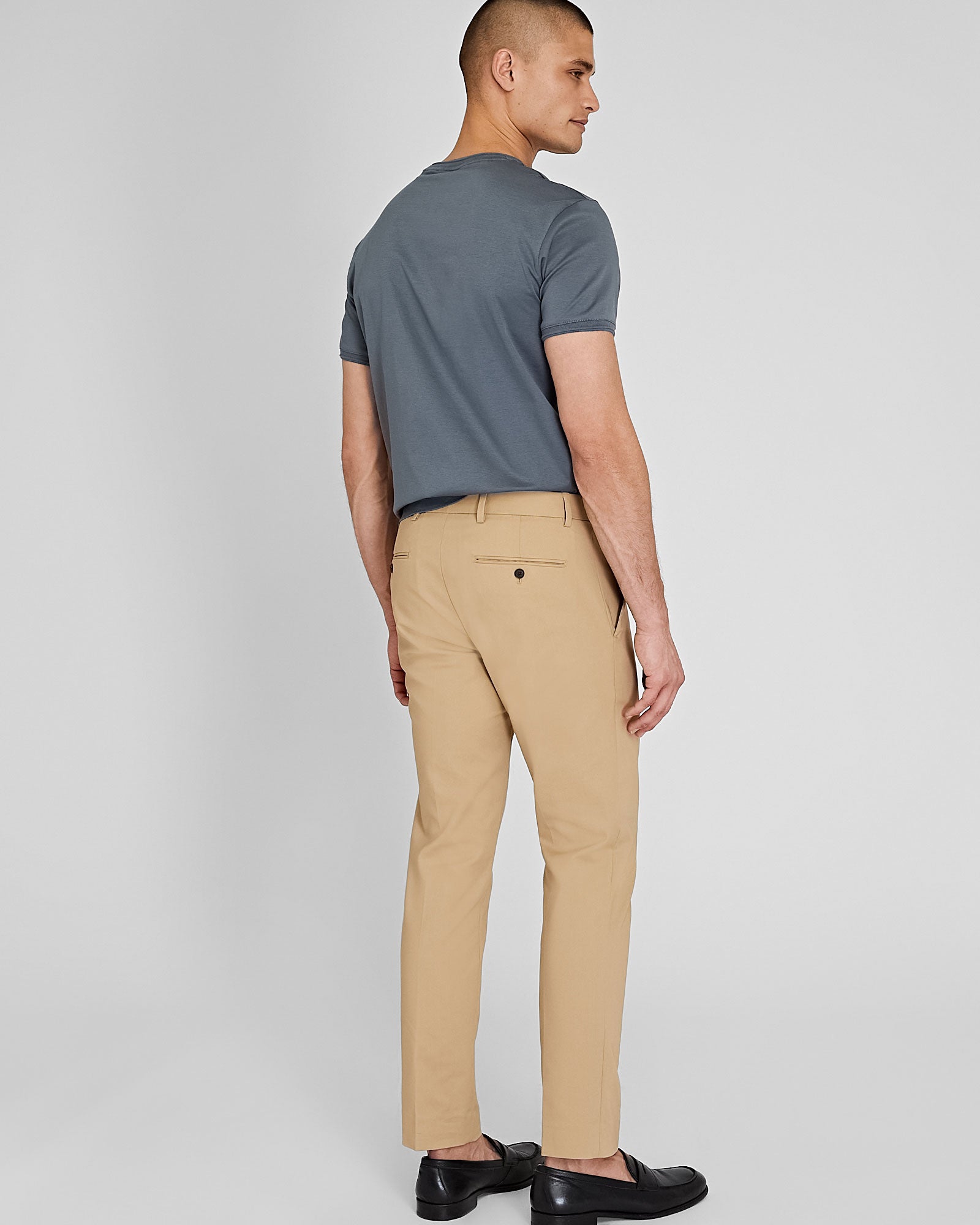 CLUB MONACO - City Dress Trouser - Khaki