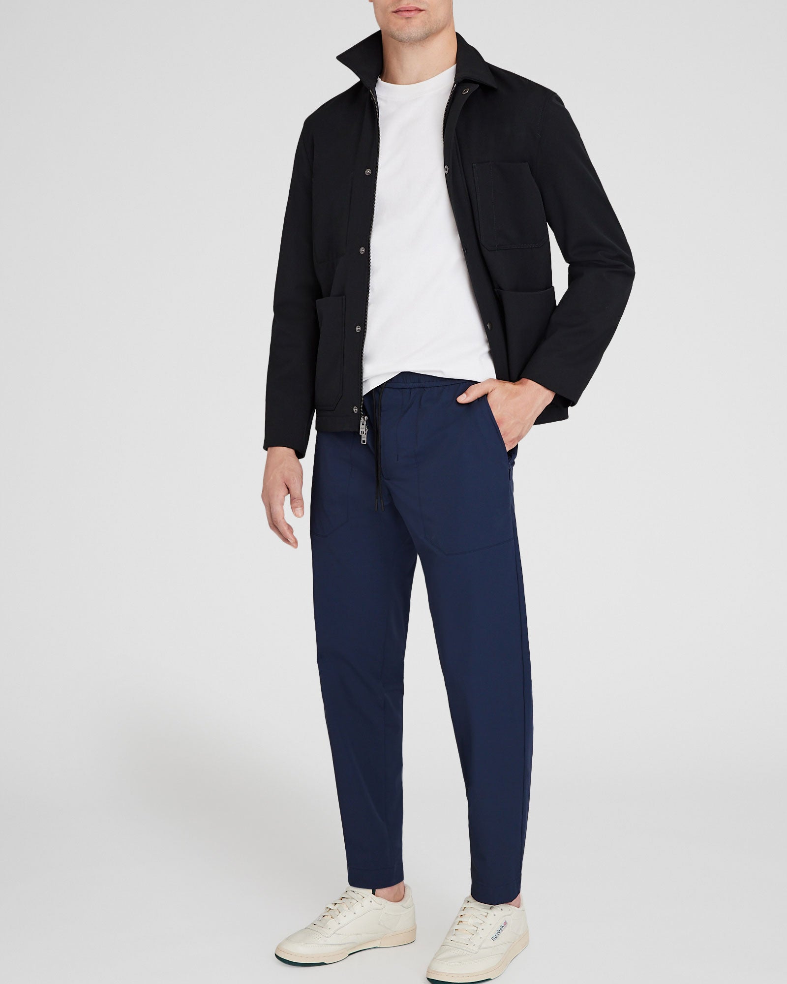 CLUB MONACO - Pantalon de voyage - Marine