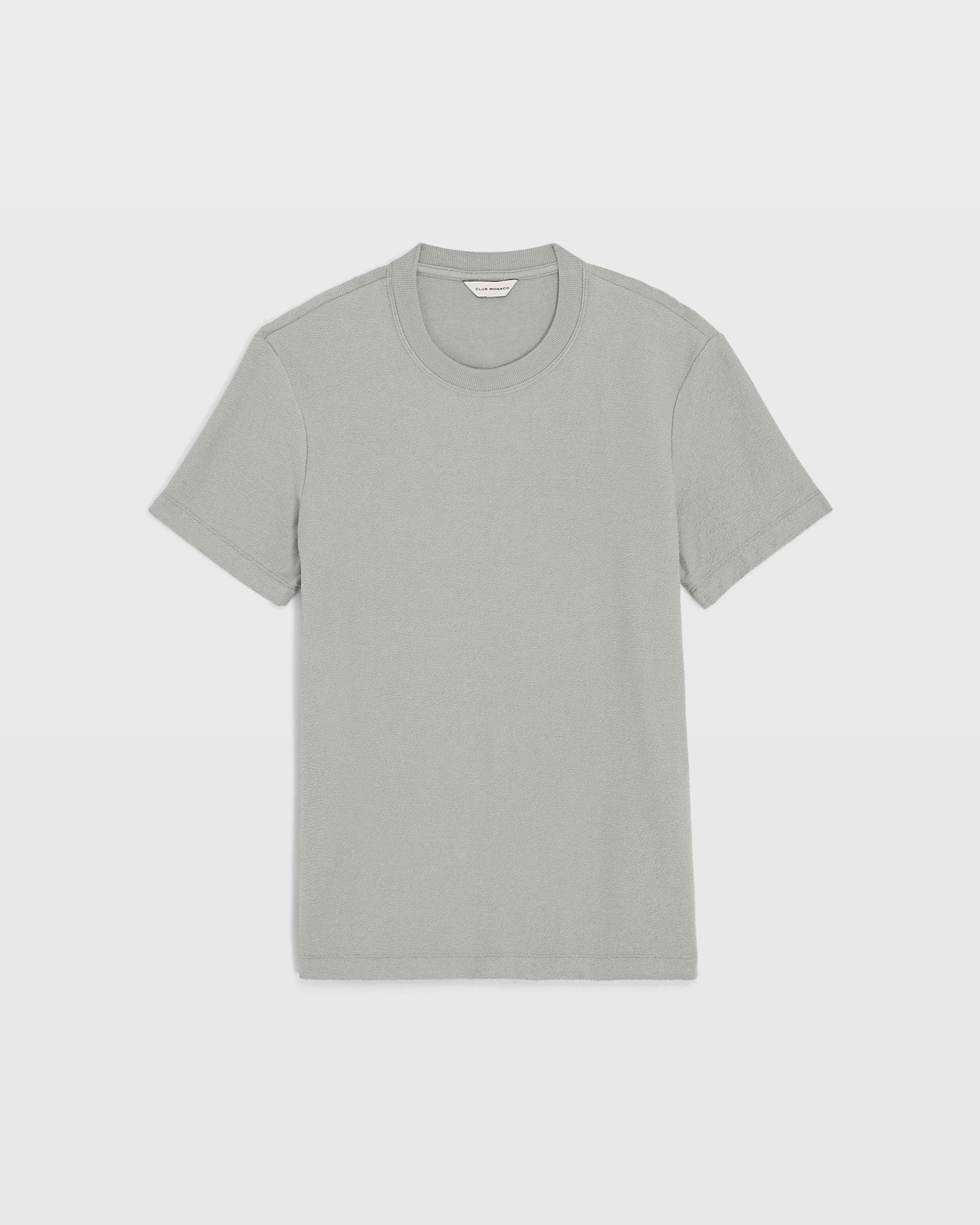 CLUB MONACO - Terry Texture Tee - Fuschia