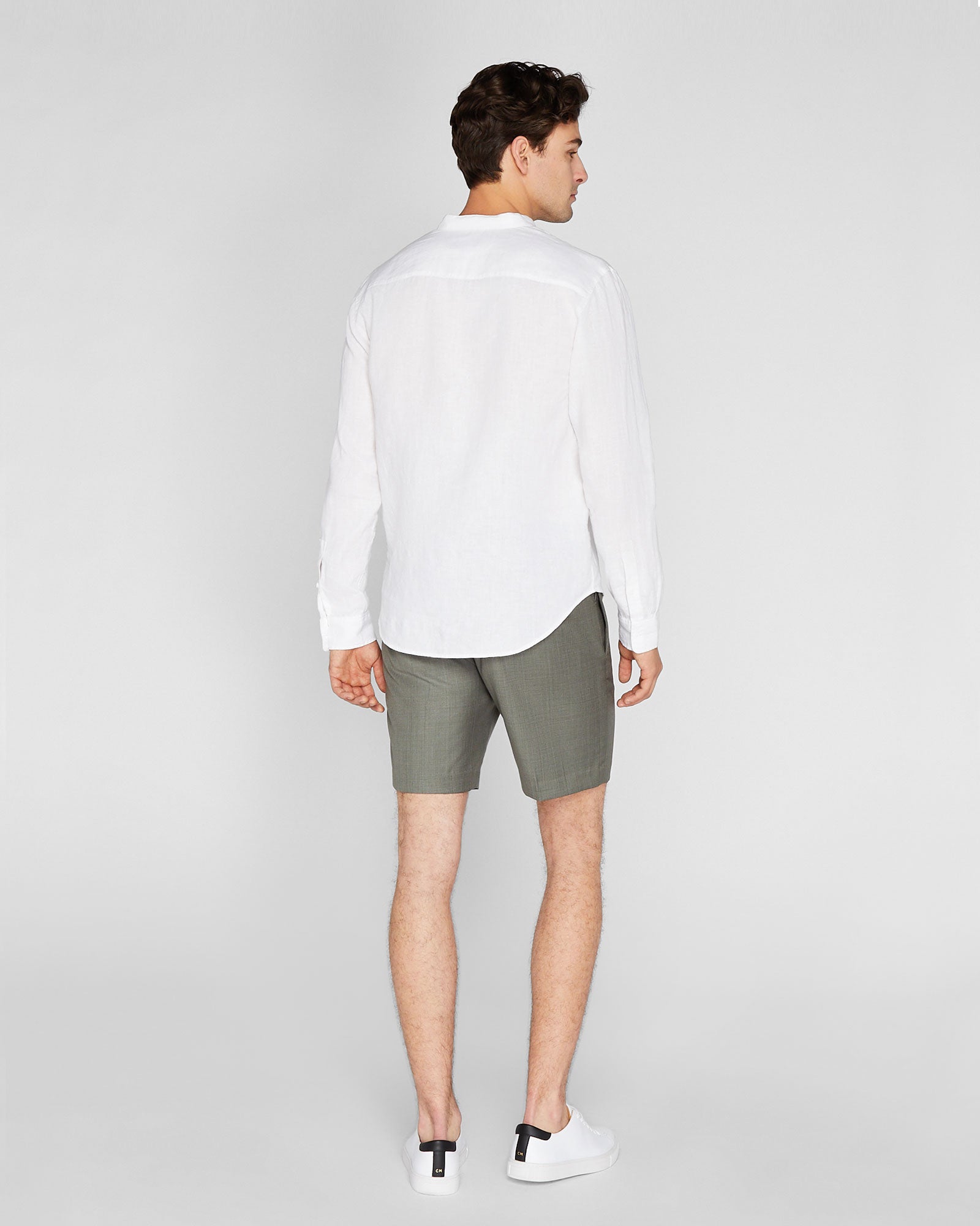 CLUB MONACO - Short tendance raffiné - Taupe