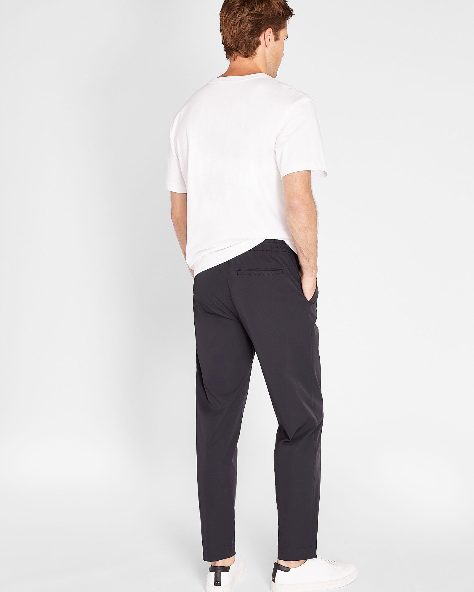 CLUB MONACO - Pantalon de voyage - Noir