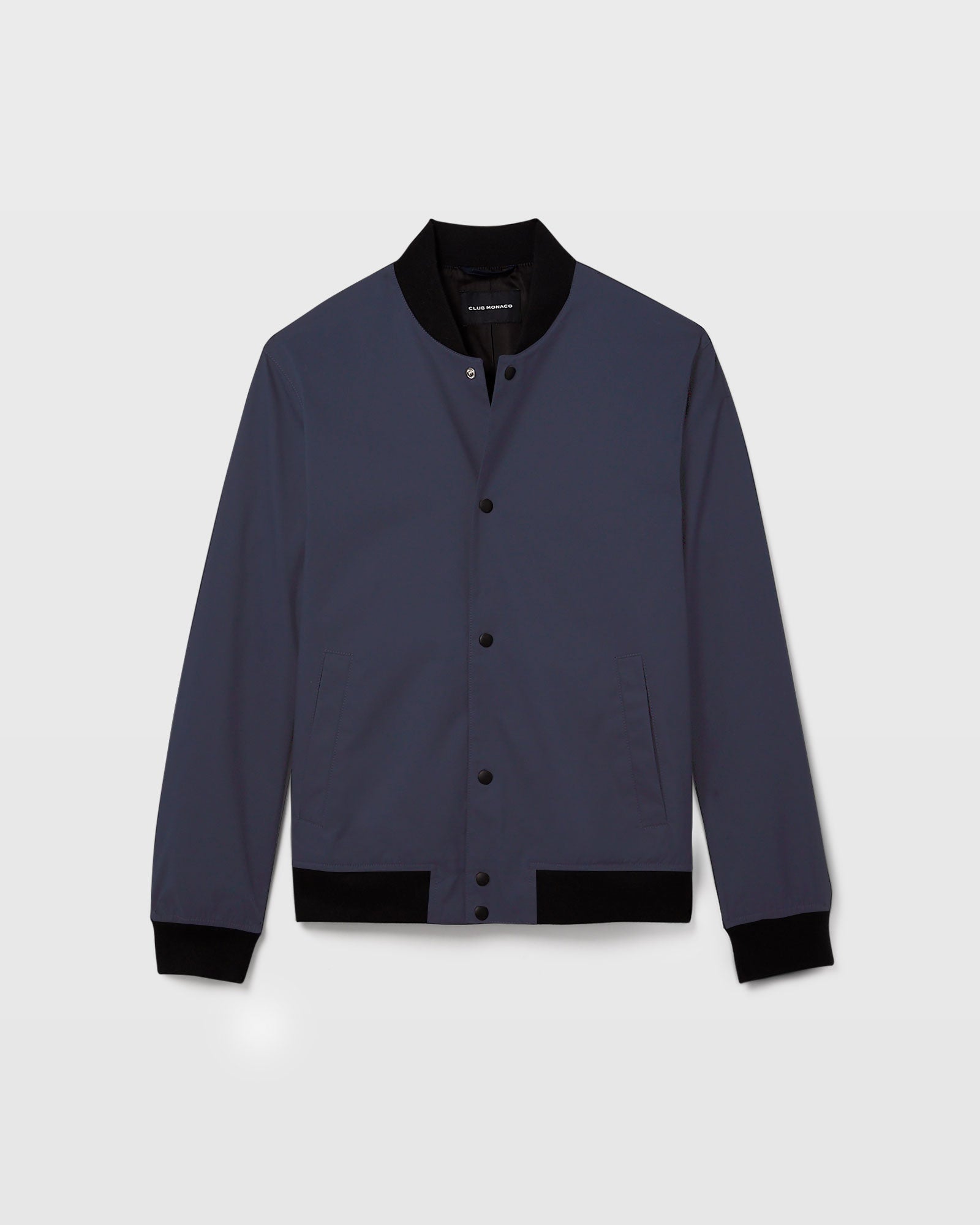 CLUB MONACO - Refined Bomber Jacket - Navy