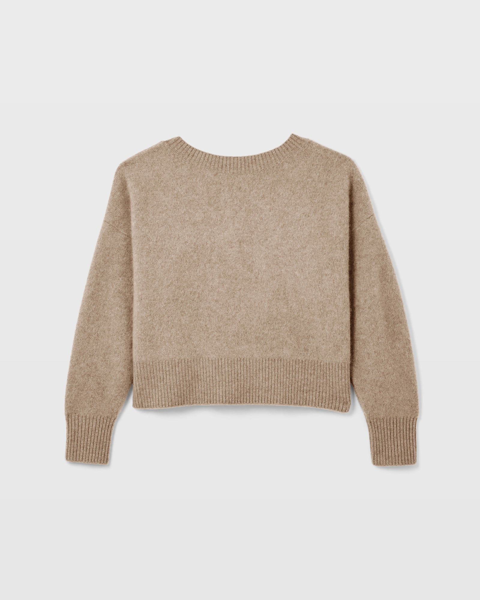 CLUB MONACO - Chandail en cachemire brossé - Taupe