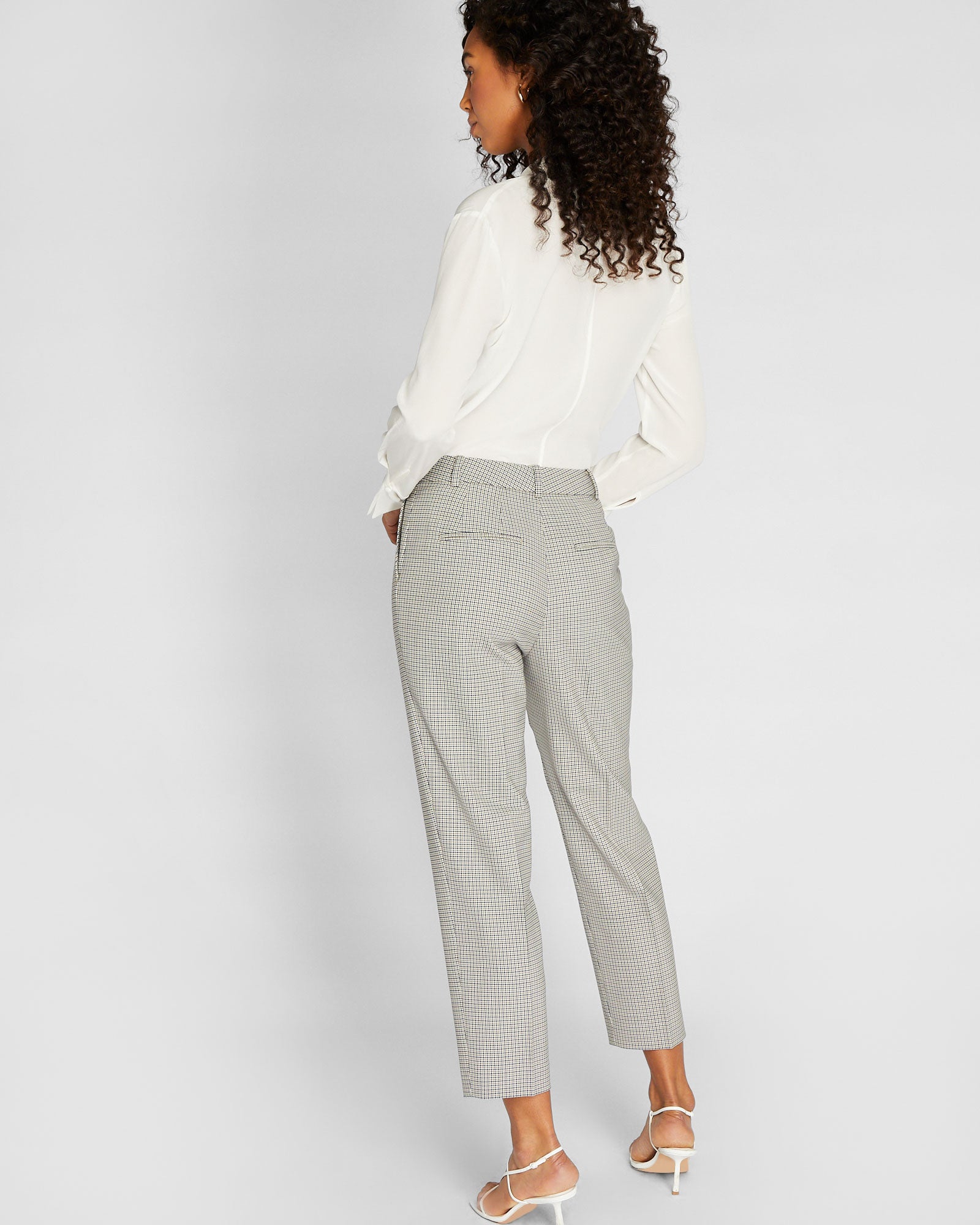 CLUB MONACO - Plaid Borrem Pant - Fennel