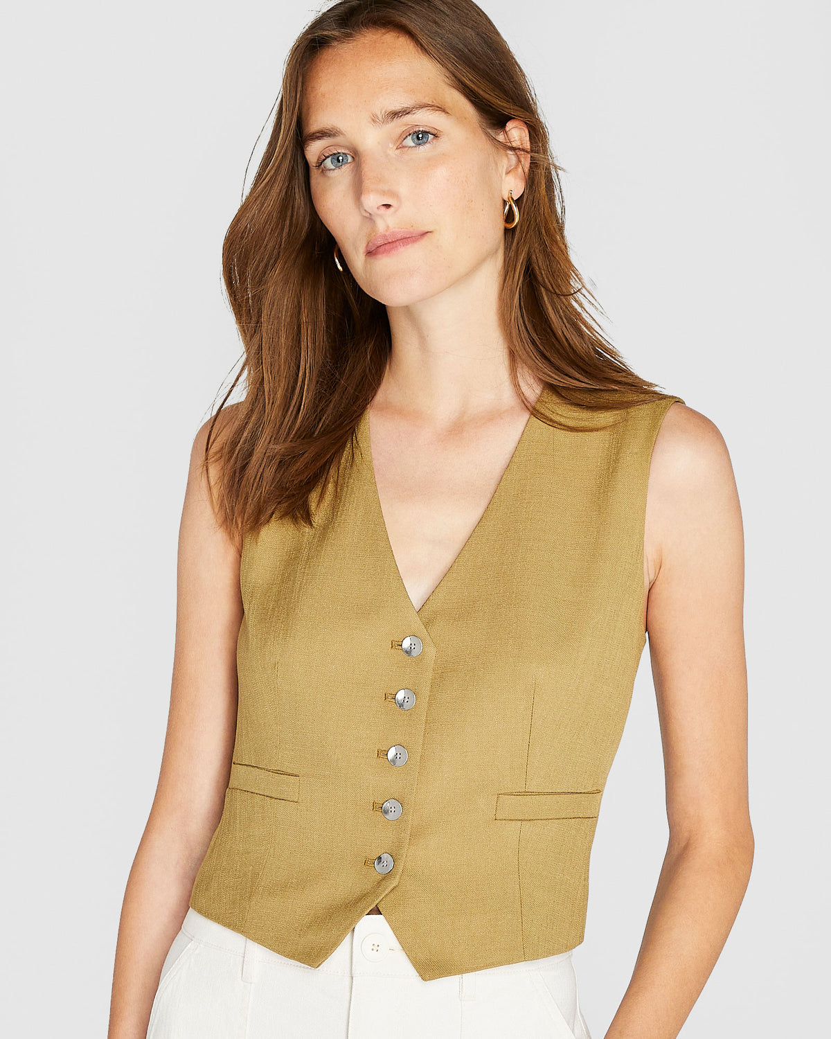 Club Monaco - Gilet impeccable - Fenouil