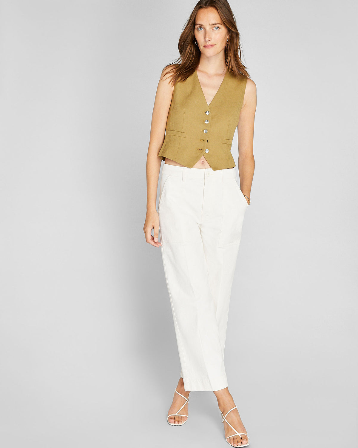 Club Monaco - Gilet impeccable - Fenouil