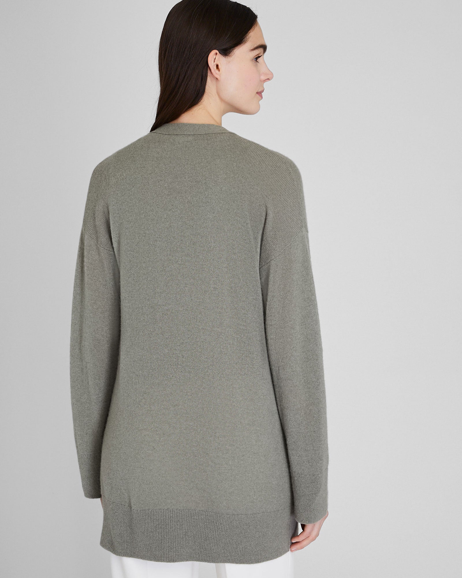 CLUB MONACO - Lofty Cashmere Cardigan - Oak