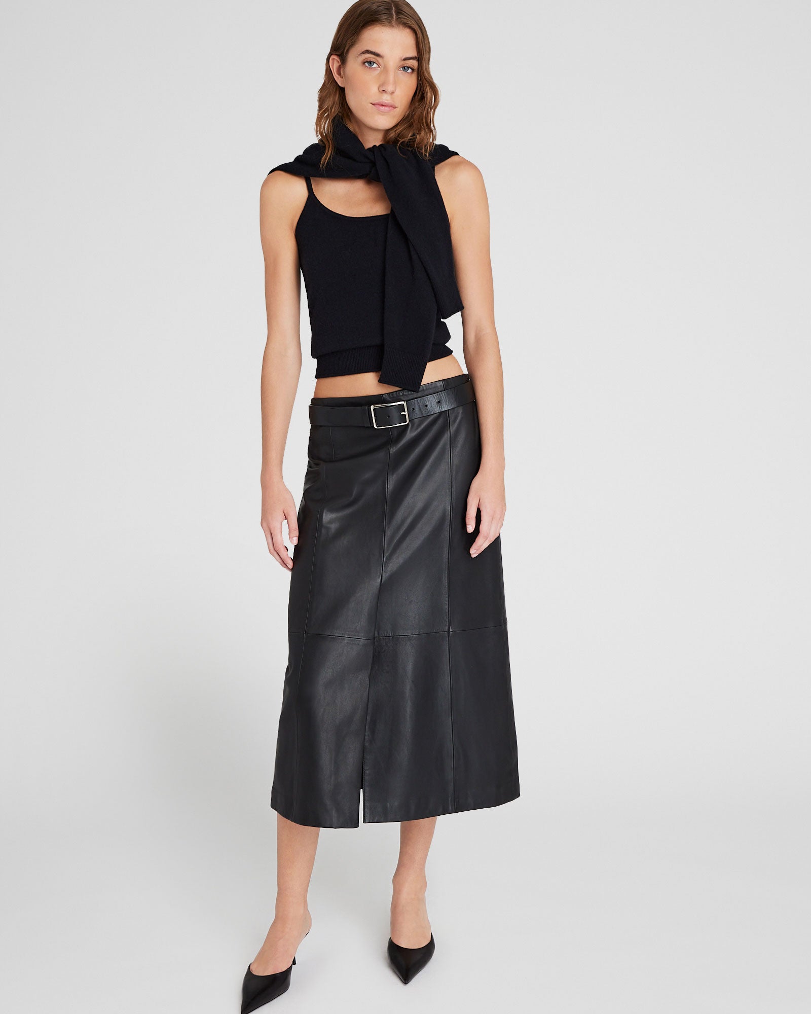CLUB MONACO - Camisole en cachemire - Noir