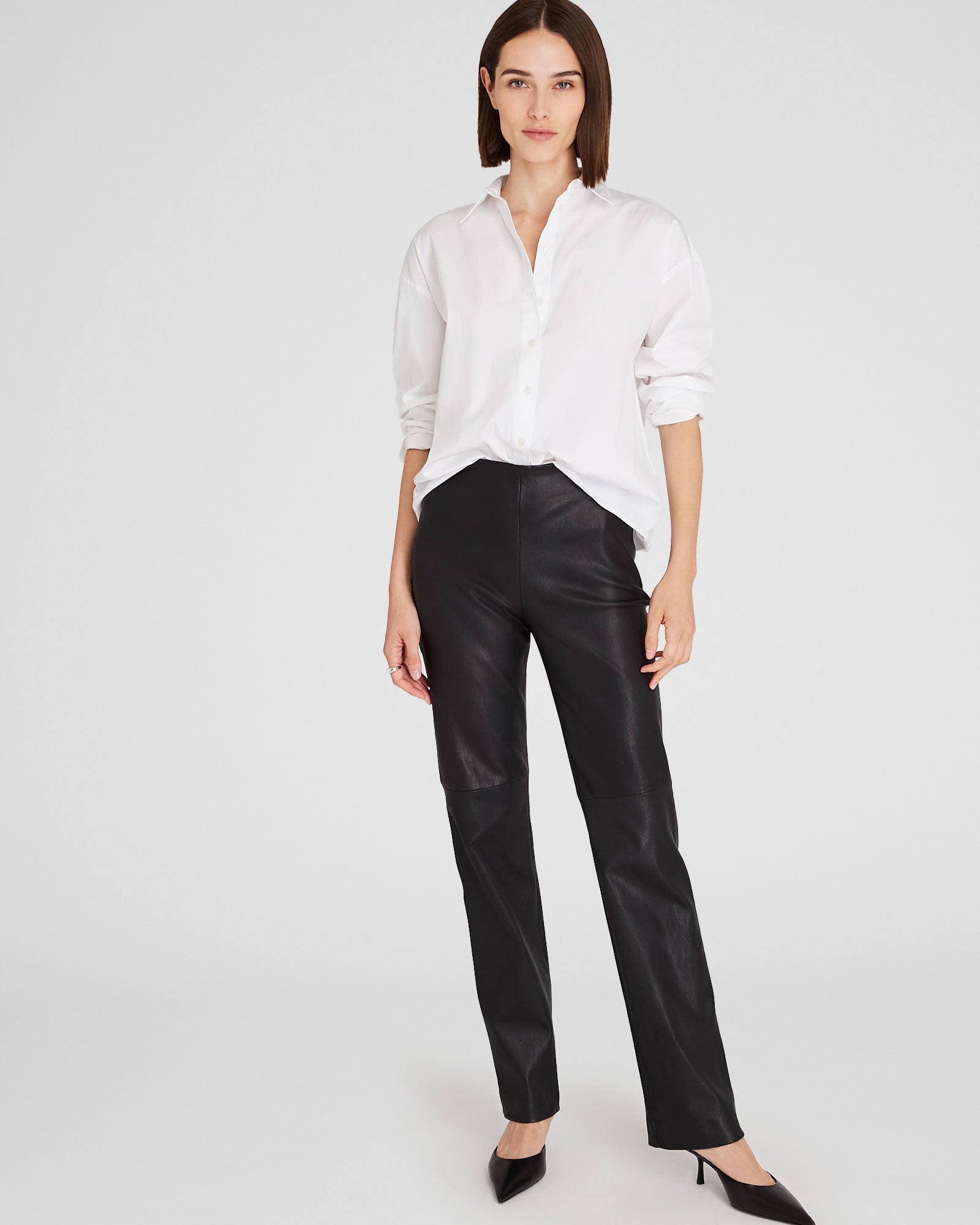 CLUB MONACO - Chemise boutonnée classique - Blanc