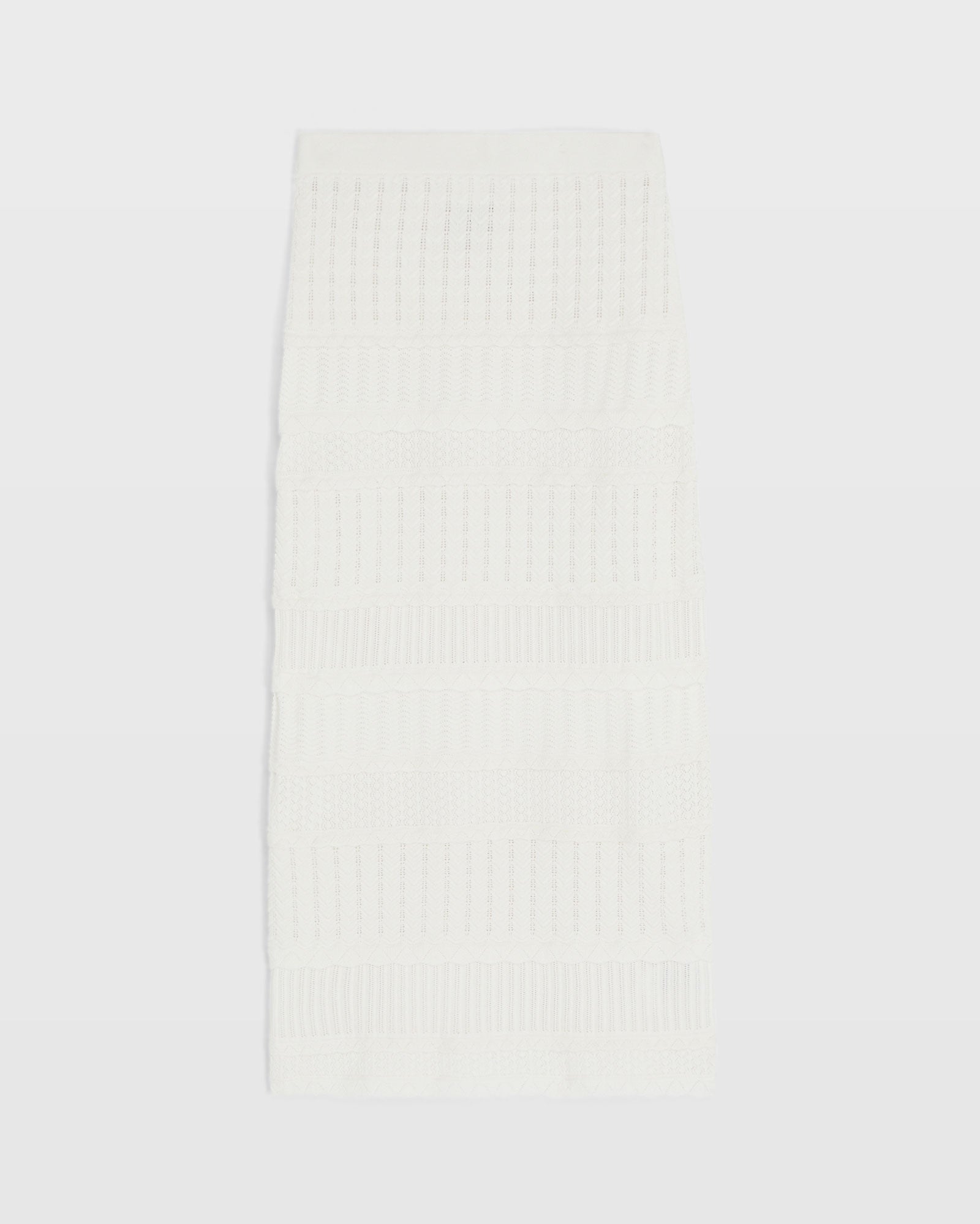 CLUB MONACO - Jupe à points mélangés - Blanc