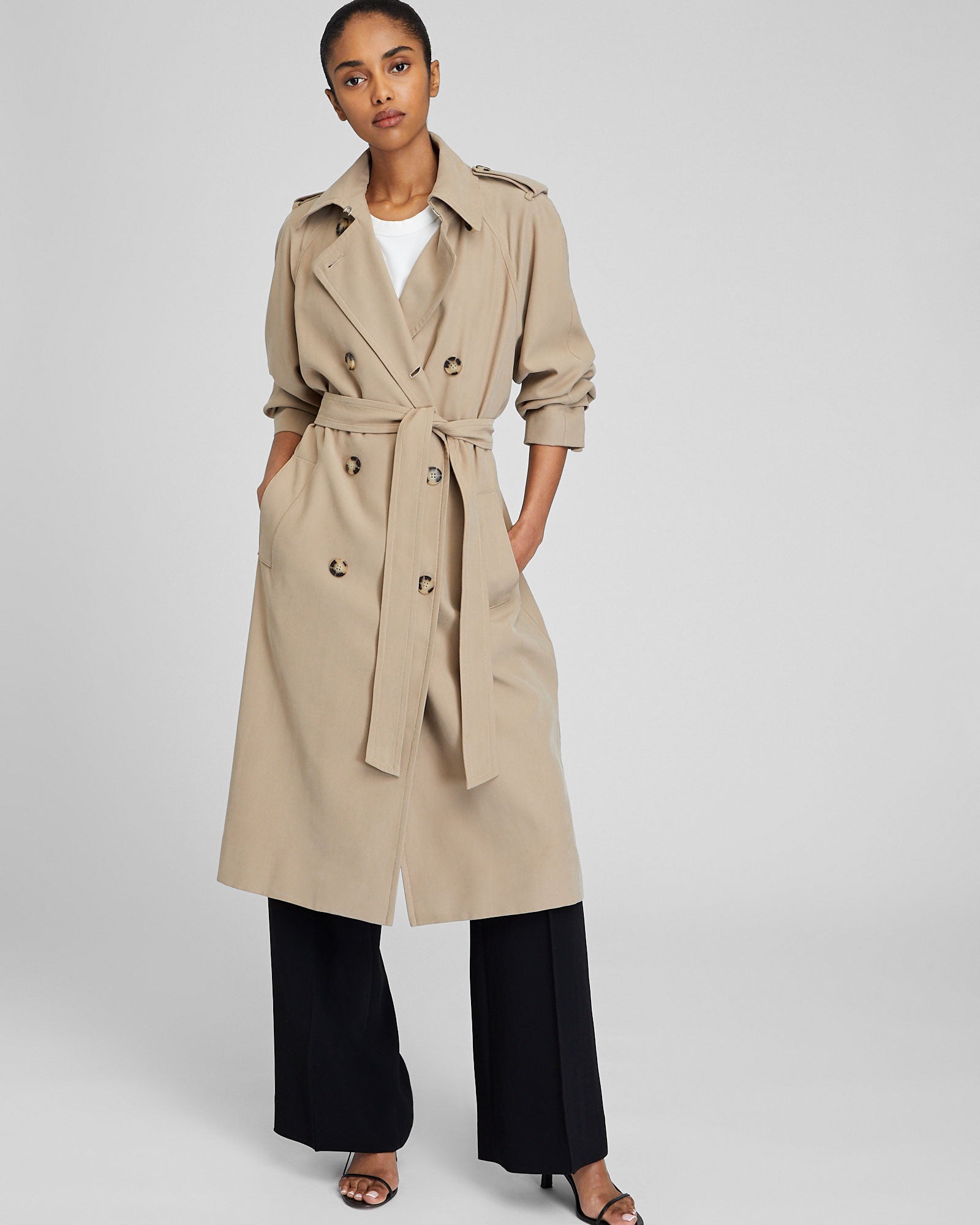 CLUB MONACO - Le trench drapé - Dune