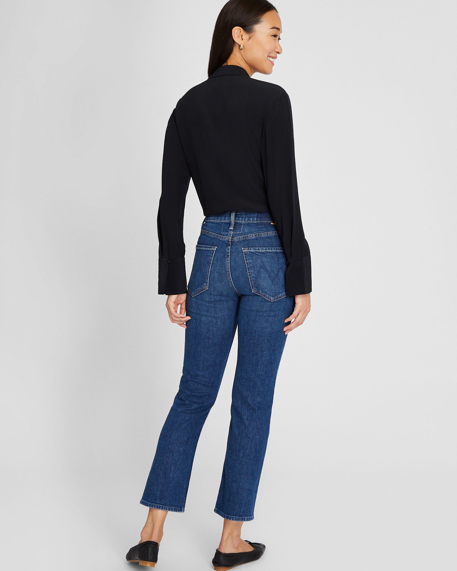 CLUB MONACO - MOTHER The Tomcat Ankle Jeans - Denim