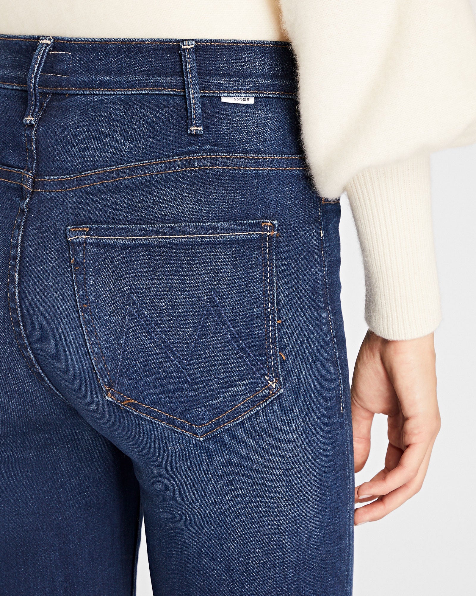 CLUB MONACO - Jean The Hustler par Mother - Denim