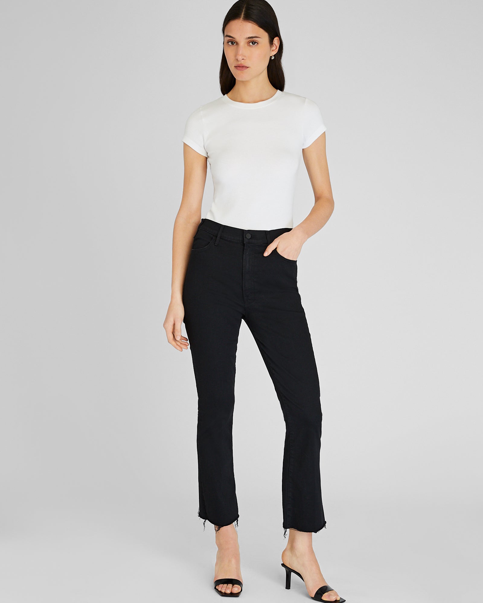 CLUB MONACO - Jean The Hustler par Mother - Noir