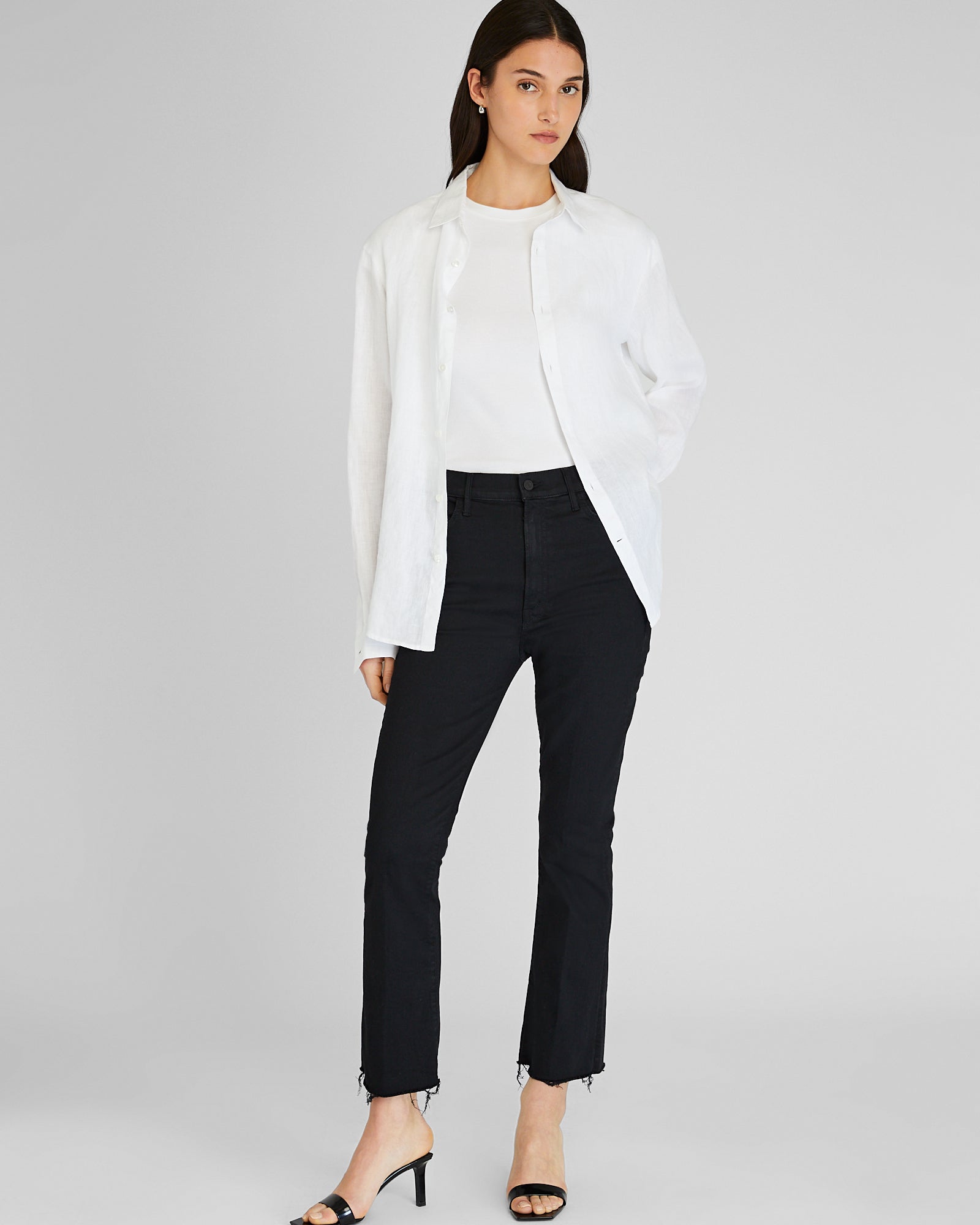 CLUB MONACO - Jean The Hustler par Mother - Noir