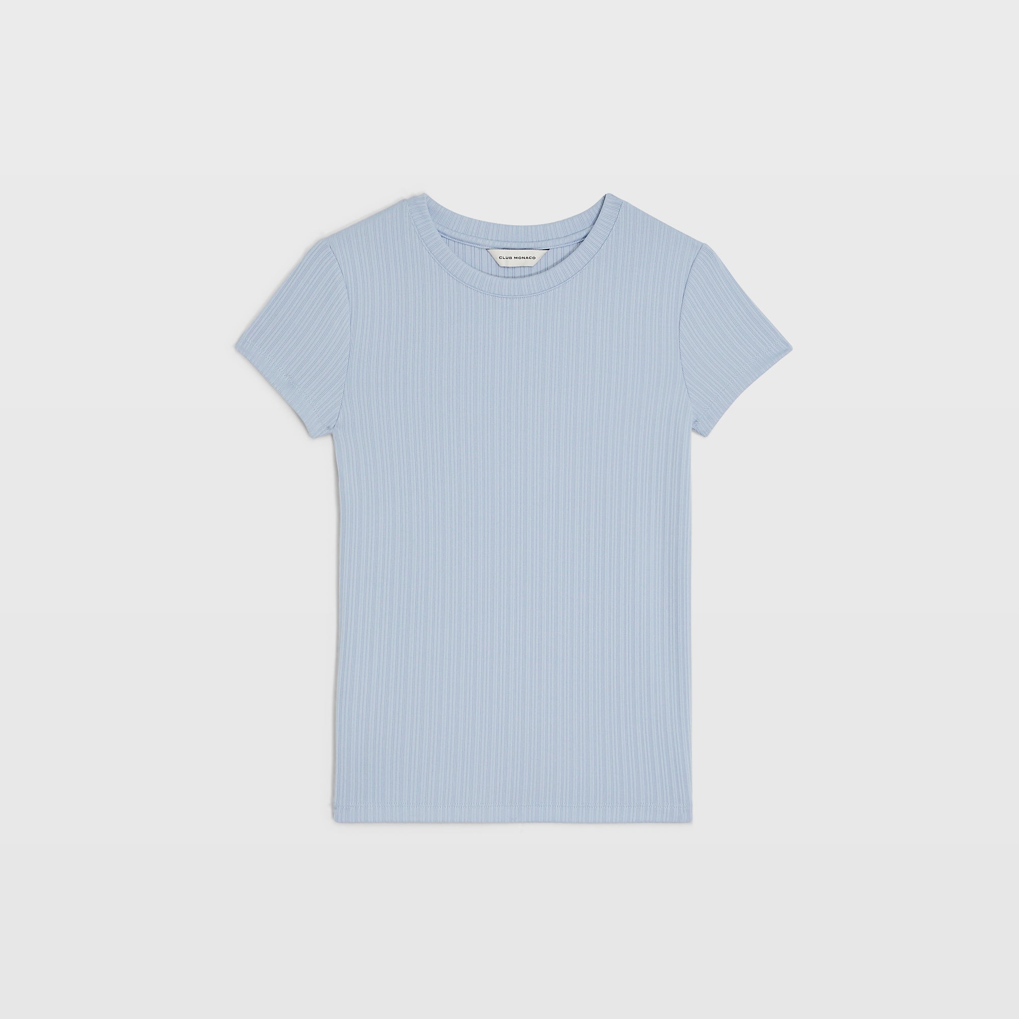 CLUB MONACO - T-shirt plissé Bowee - Bleu