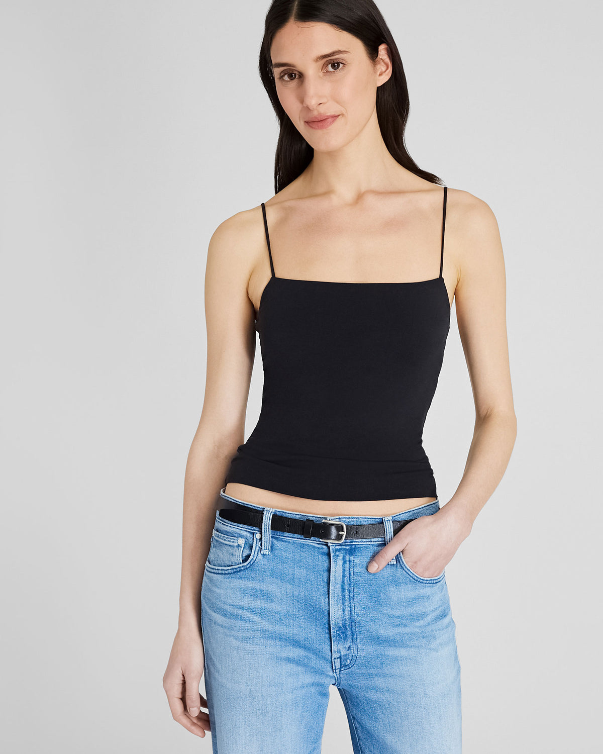 Club Monaco - Camisole contour - Noir